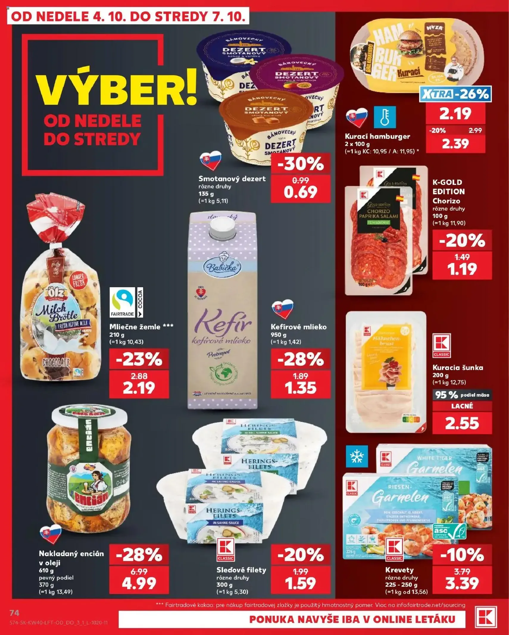 Kaufland leták - platný leták od 01.10.2026 strana 74 z 76
