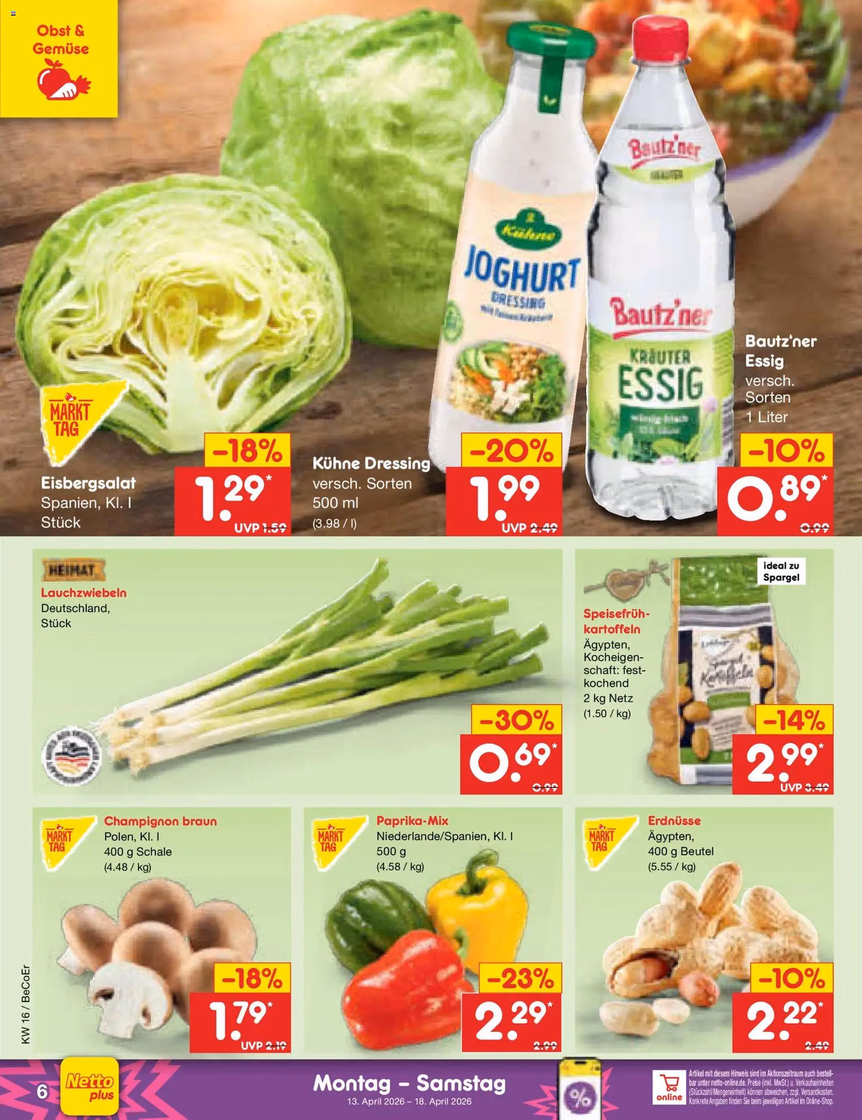 Netto Marken-Discount Prospekt - Gültiger Prospekt ab 13.04.2026, Seite 8 von insgesamt 65