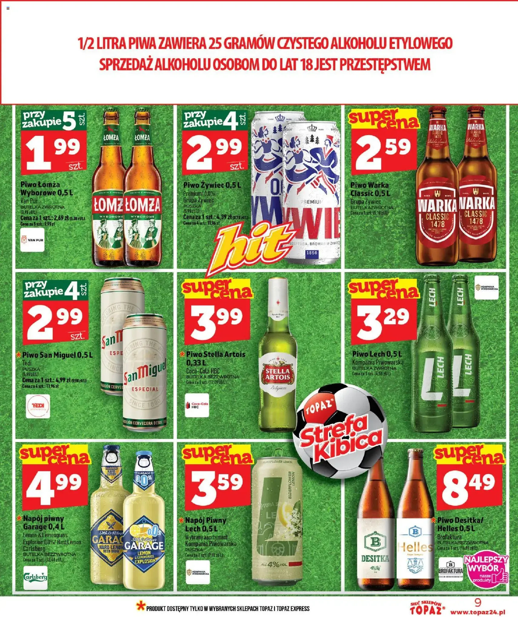 Topaz gazetka - ważny gazetka od 02.07.2026 strona 9 z 50