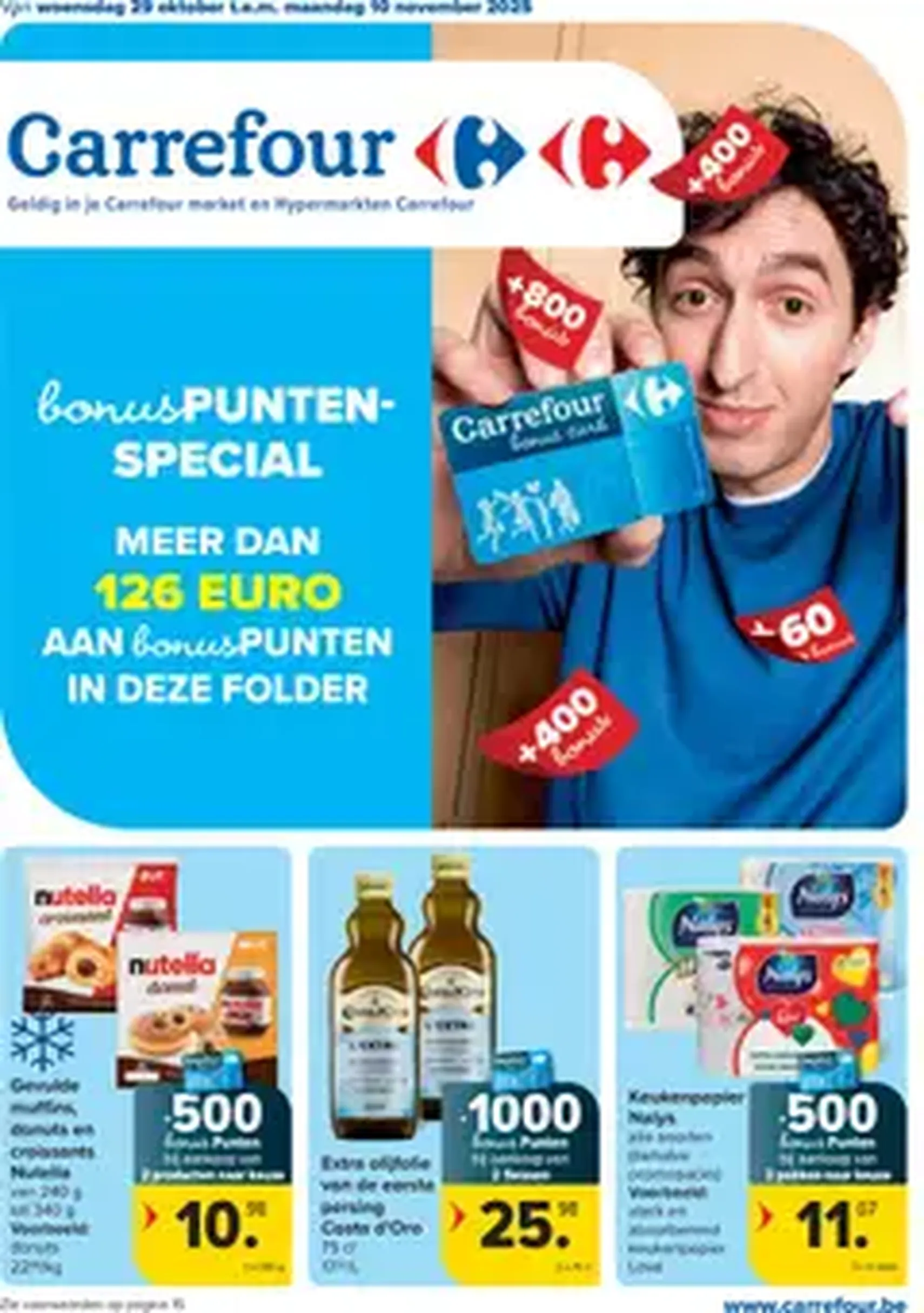 Carrefour folder week 44 - geldige folder vanaf 29/10/2025 pagina 1 van 1