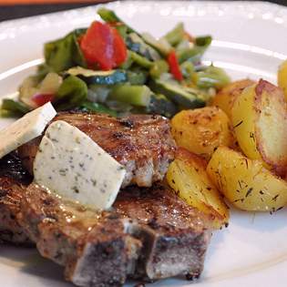 Recipe preview Delicious pork ribs with potatoes