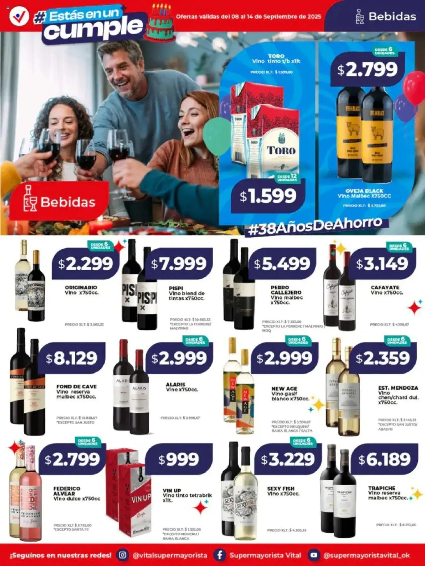 Vital ofertas - folleto válido desde 08/09/2025 página 11 de 21 Vital ofertas - folleto válido desde 08/09/2025 página 11 de 21