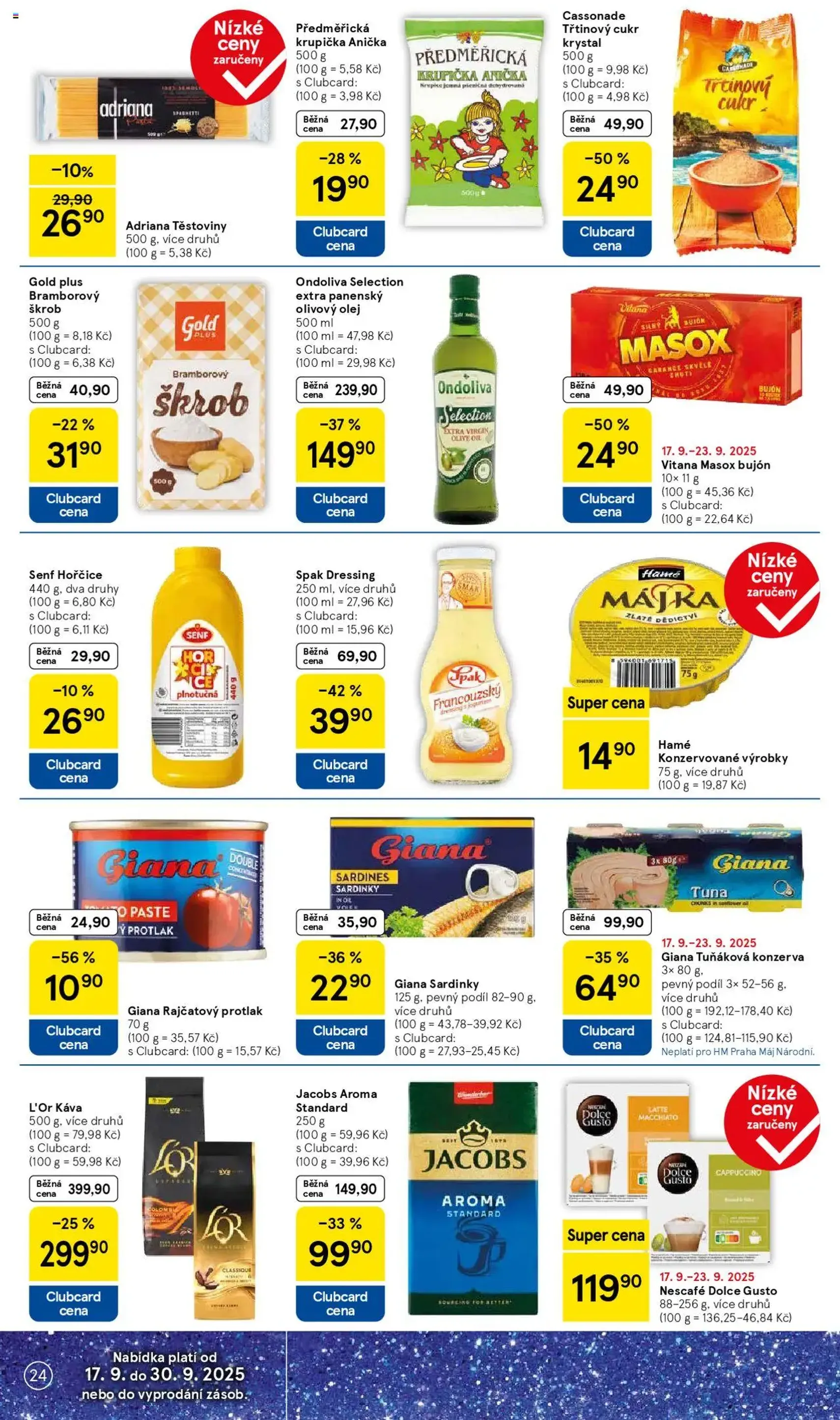 Tesco leták - Hypermarket - platný leták od 17.09.2025 strana 24 z 33