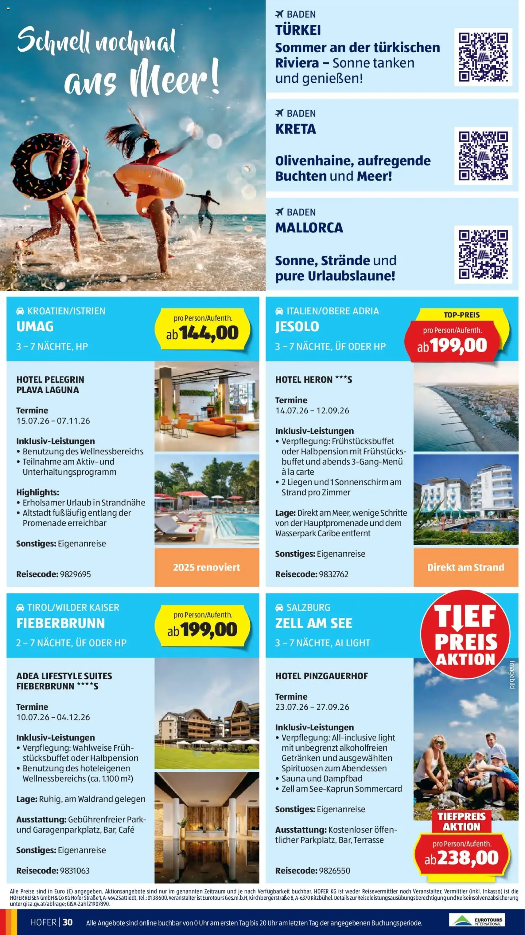Hofer Flugblatt - Gültiger Prospekt ab 10.07.2026, Seite 38 von insgesamt 44