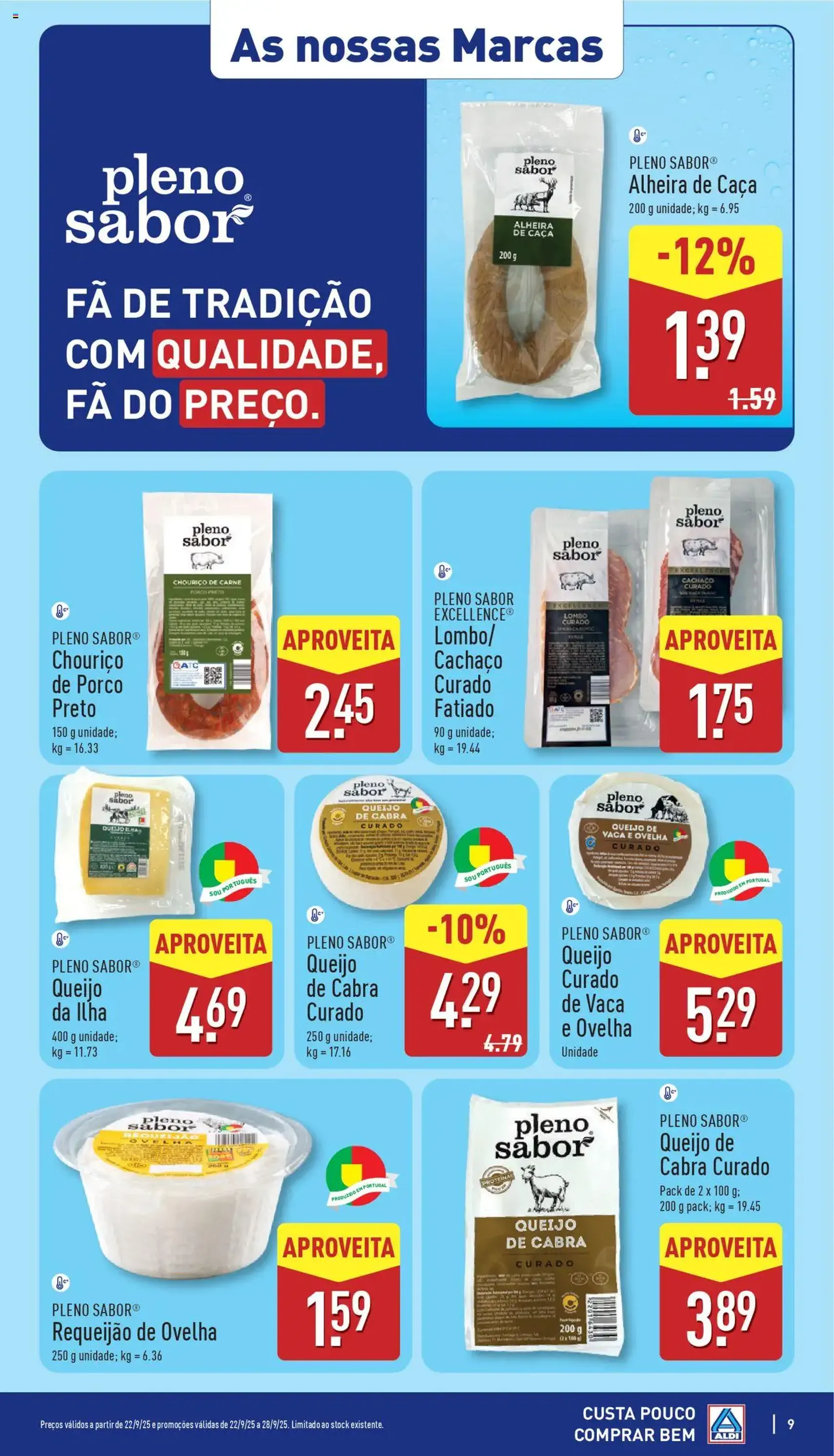 Aldi folheto - folheto válido a partir de 22/09/2025 página 9 de 38 Aldi folheto - folheto válido a partir de 22/09/2025 página 9 de 38