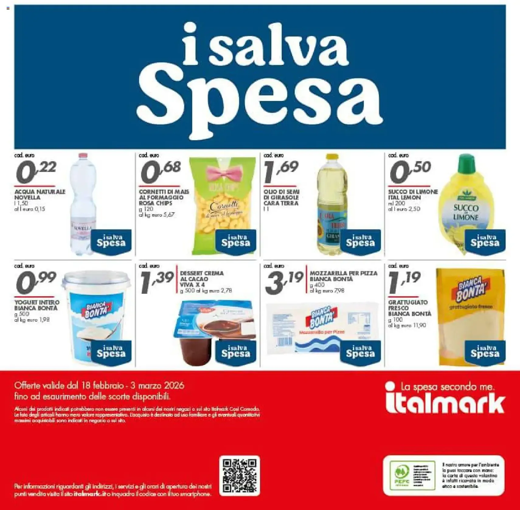 Volantino Italmark - volantino valido dal 18/02/2026 pagina 39 di 39
