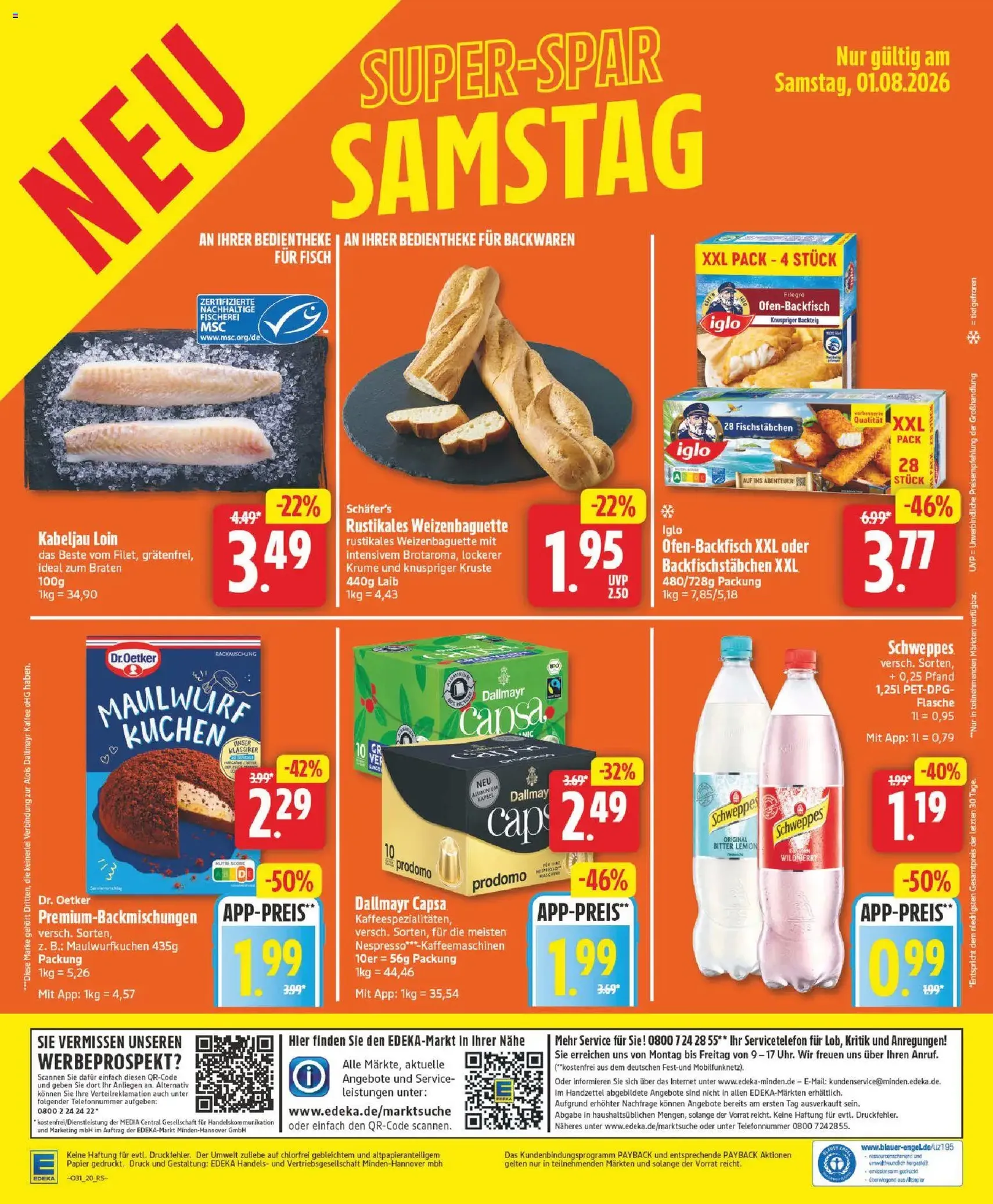 Edeka Prospekt - Gültiger Prospekt ab 27.07.2026, Seite 24 von insgesamt 28