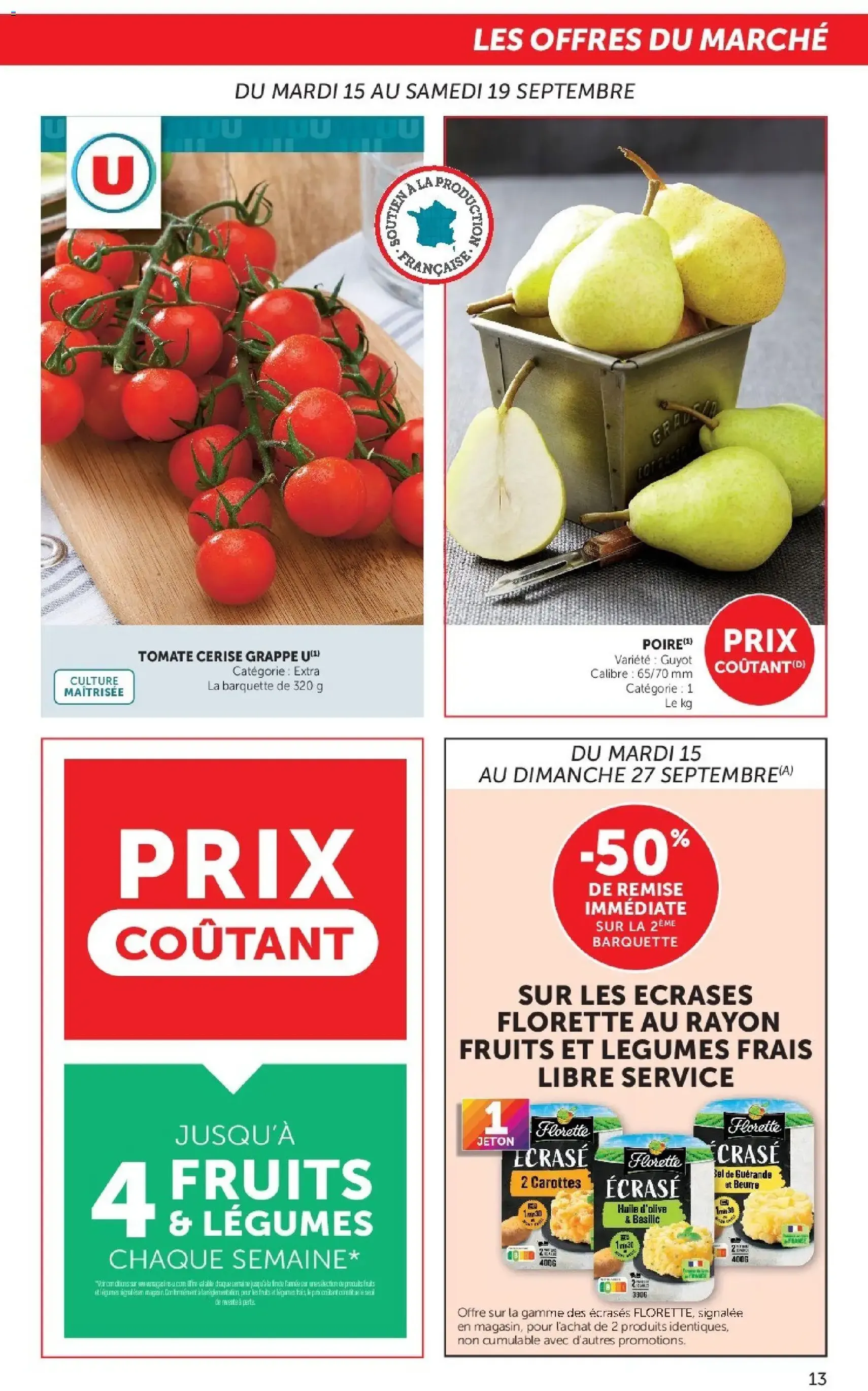 U Express - Anniversaire gagnant des Magasins U - brochure valable à partir du 15/09/2026, page 13 sur 24