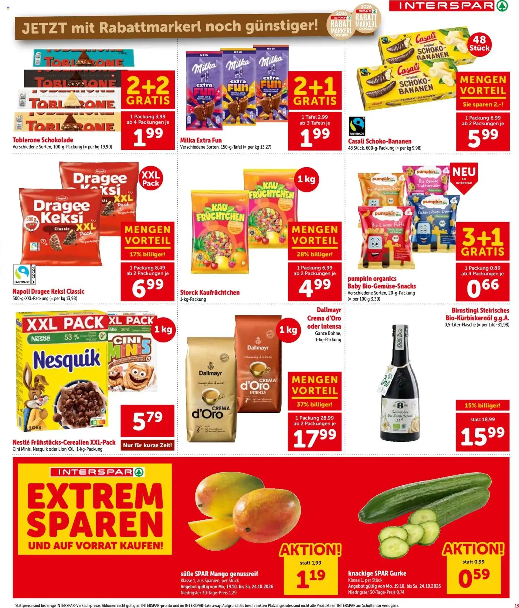 Interspar Flugblatt - Gültiger Prospekt ab 22.10.2026, Seite 14 von insgesamt 25