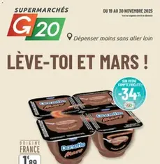 G20 Supermarchés catalogue - Prévisualisation du catalogue valable à partir du 19/11/2025