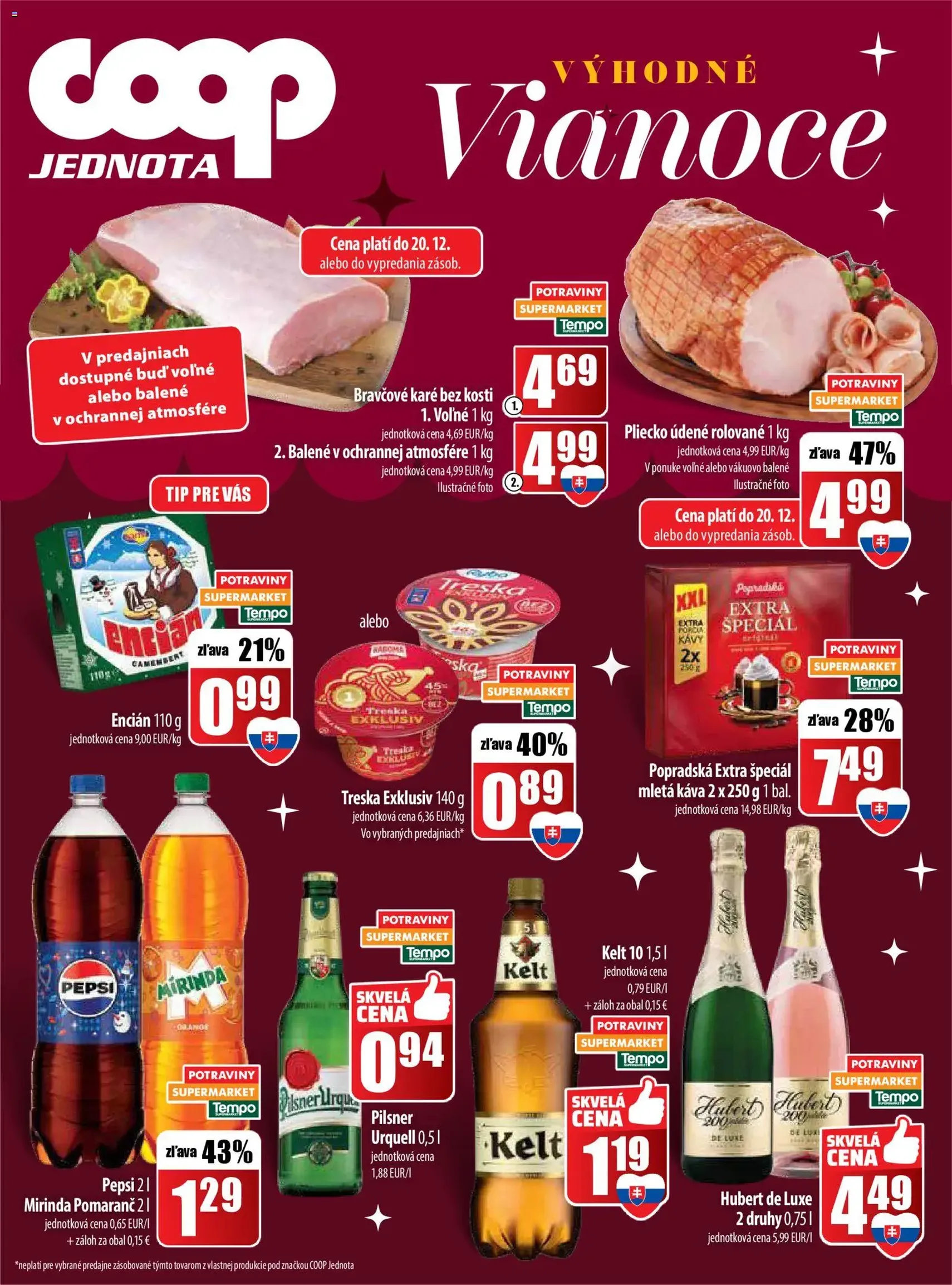 COOP Jednota leták - platný leták od 18.12.2025 strana 32 z 32