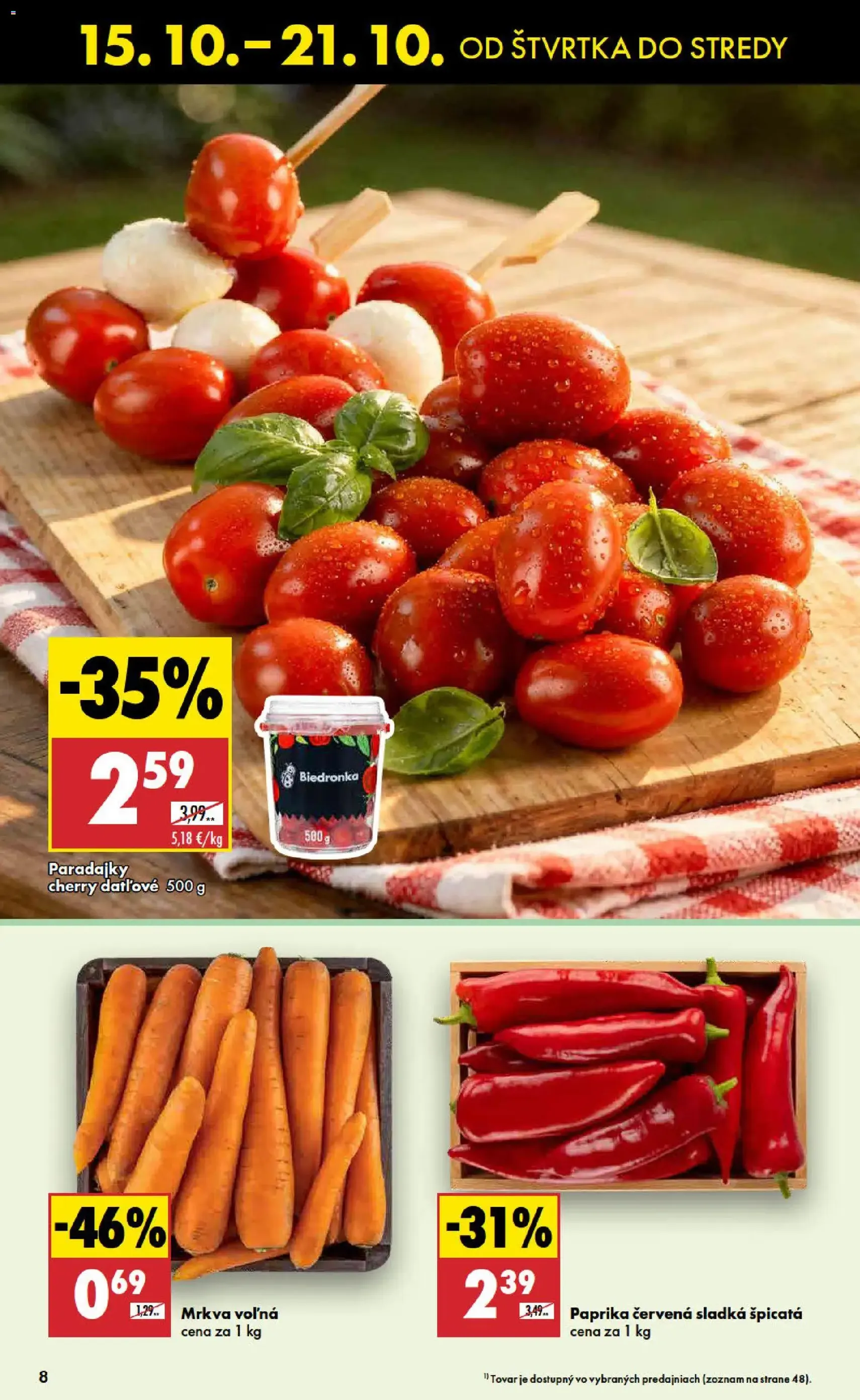 Biedronka leták - platný leták od 15.10.2026 strana 8 z 48