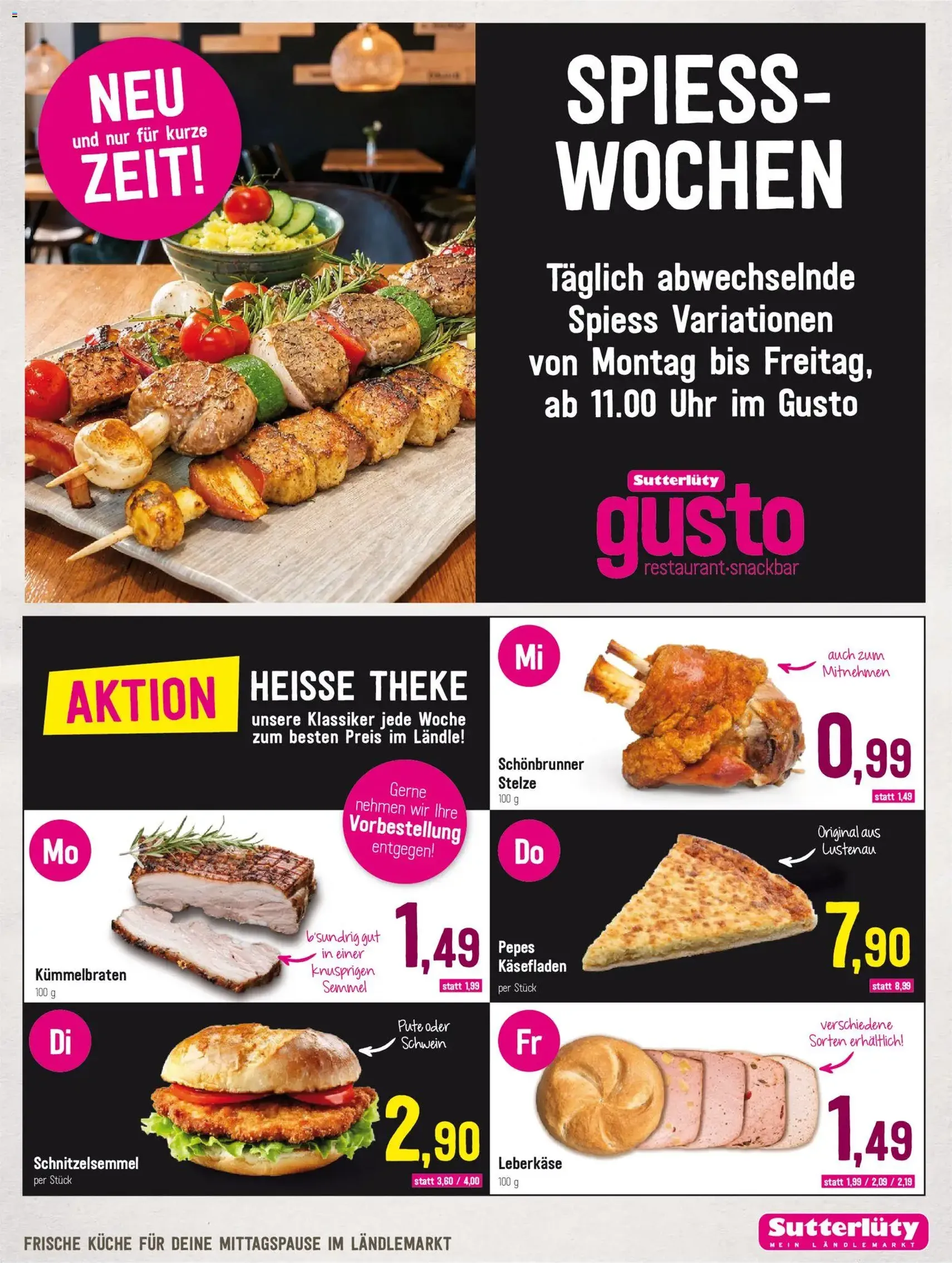 Sutterlüty Flugblatt - Gültiger Prospekt ab 04.06.2026, Seite 9 von insgesamt 24