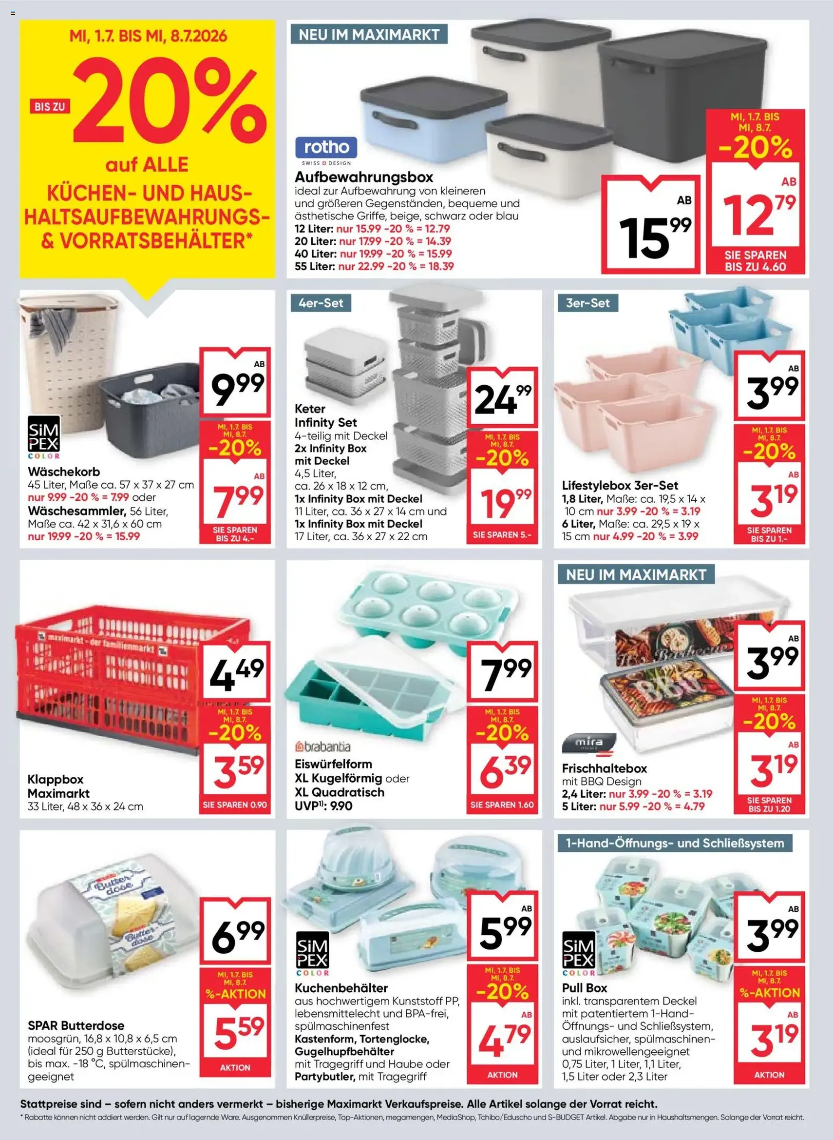 Maximarkt Flugblatt - Gültiger Prospekt ab 01.07.2026, Seite 16 von insgesamt 24