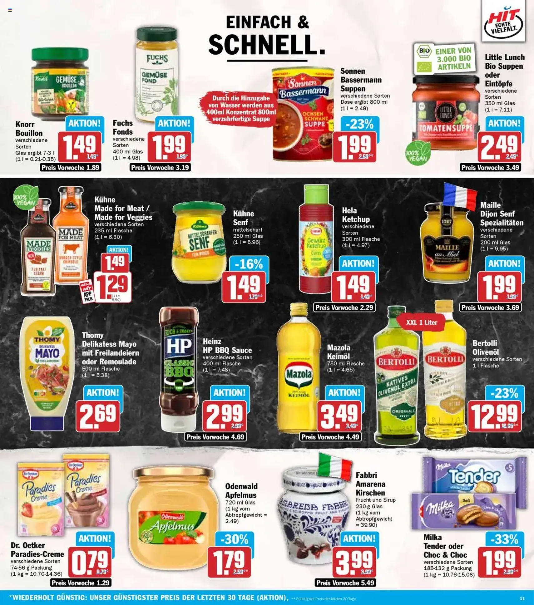 HIT Prospekt - Gültiger Prospekt ab 01.09.2025, Seite 11 von insgesamt 19 HIT Prospekt - Gültiger Prospekt ab 01.09.2025, Seite 11 von insgesamt 19