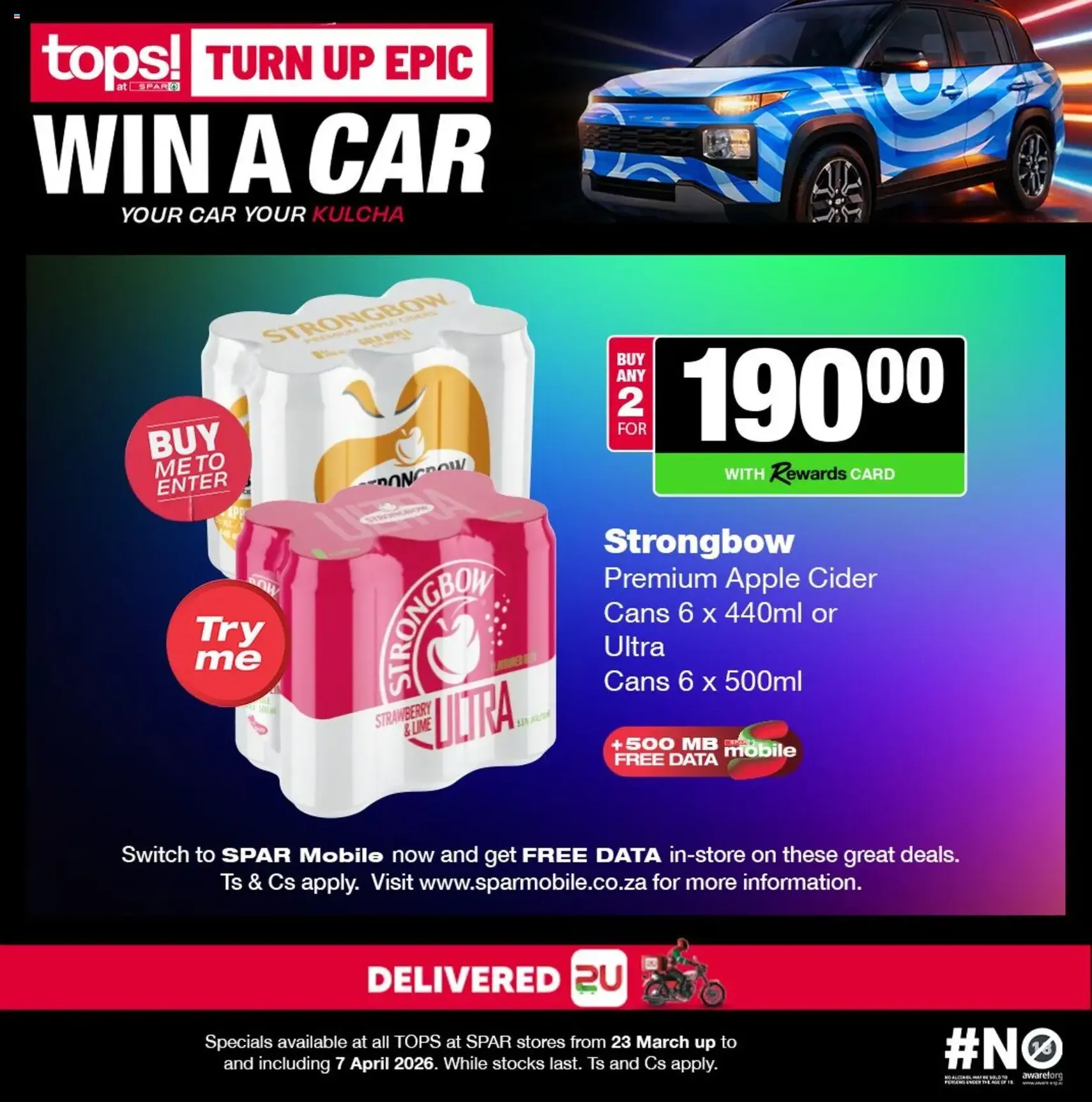 Tops at Spar Specials - valid flyer from 23/03/2026, page 8 of 9