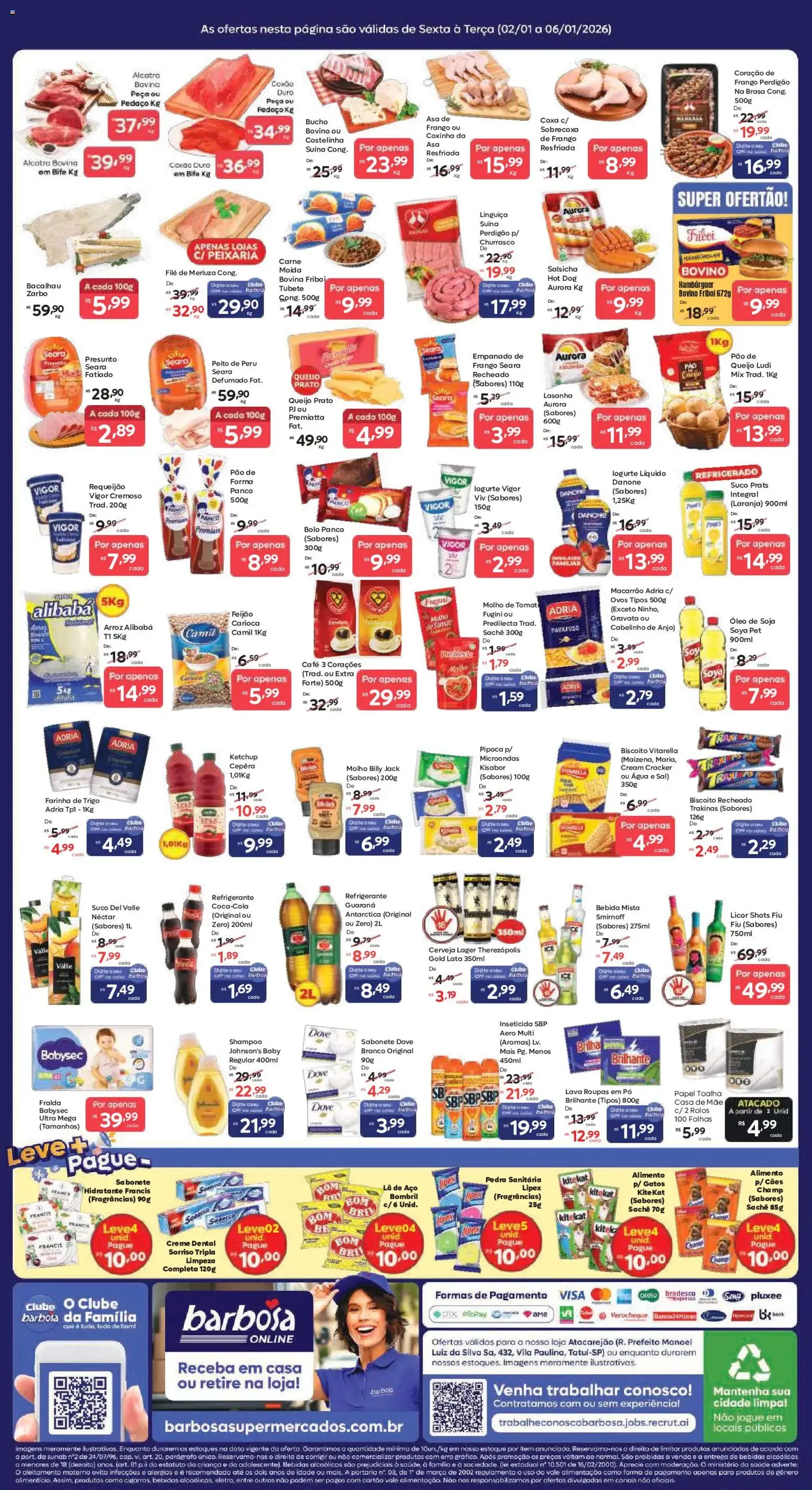 Barbosa Supermercados - Ofertas da semana - folheto válido a partir de 02/01/2026 página 2 de 2