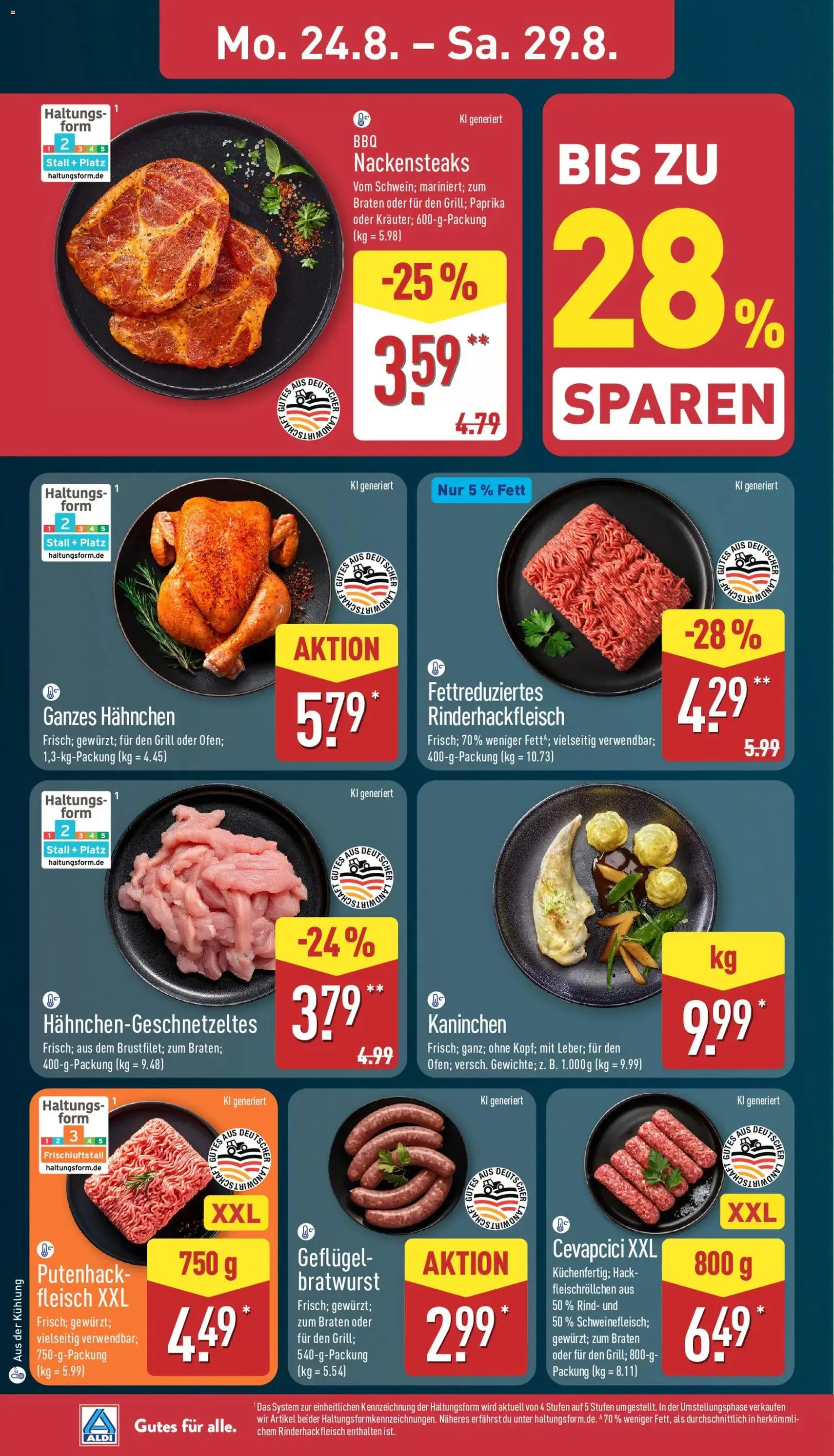 Aldi Prospekt - Gültiger Prospekt ab 24.08.2026, Seite 4 von insgesamt 43