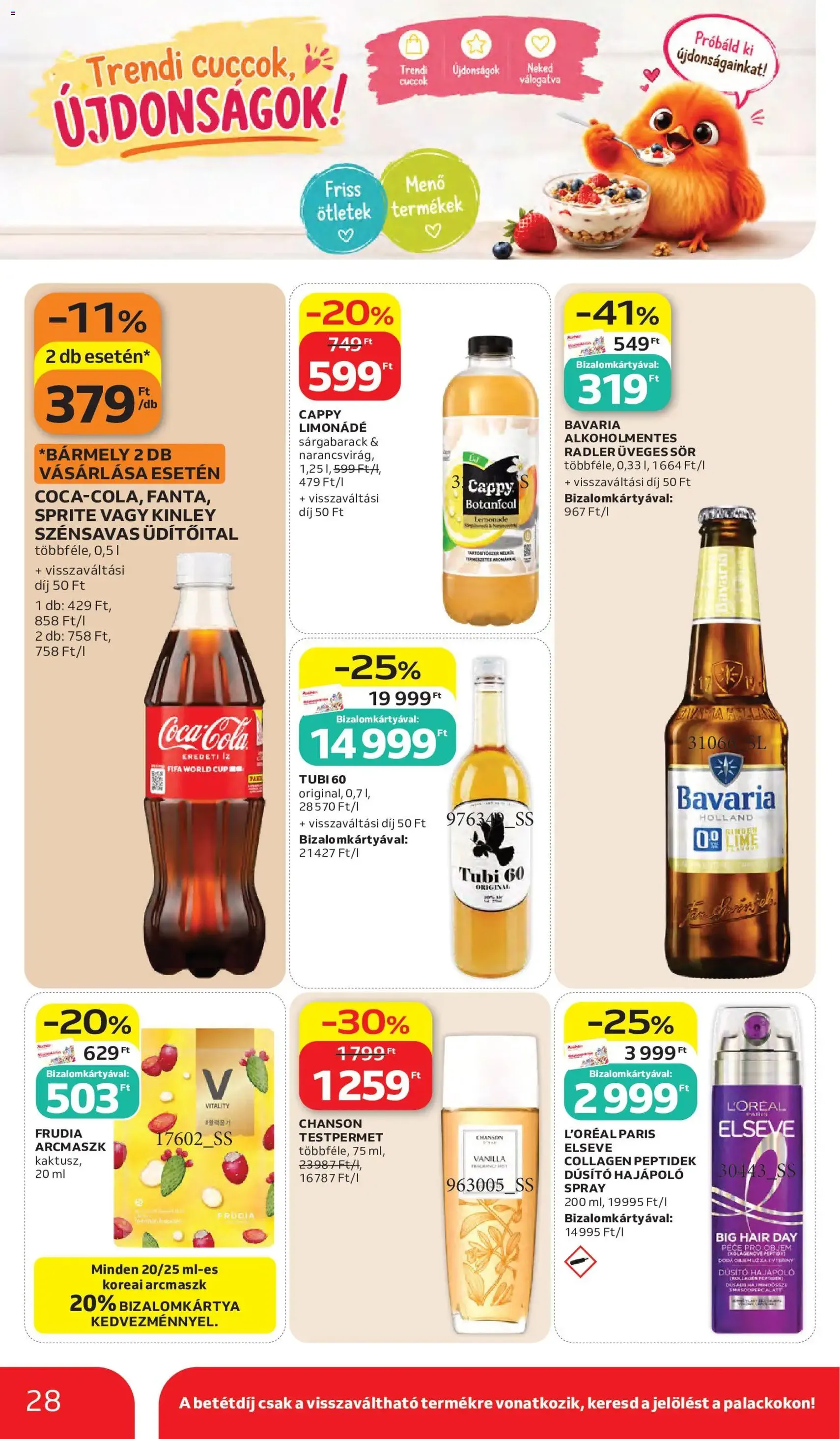 Auchan akciós újság - 2026.05.28. érvényes szórólap 28 oldal 58 oldalból