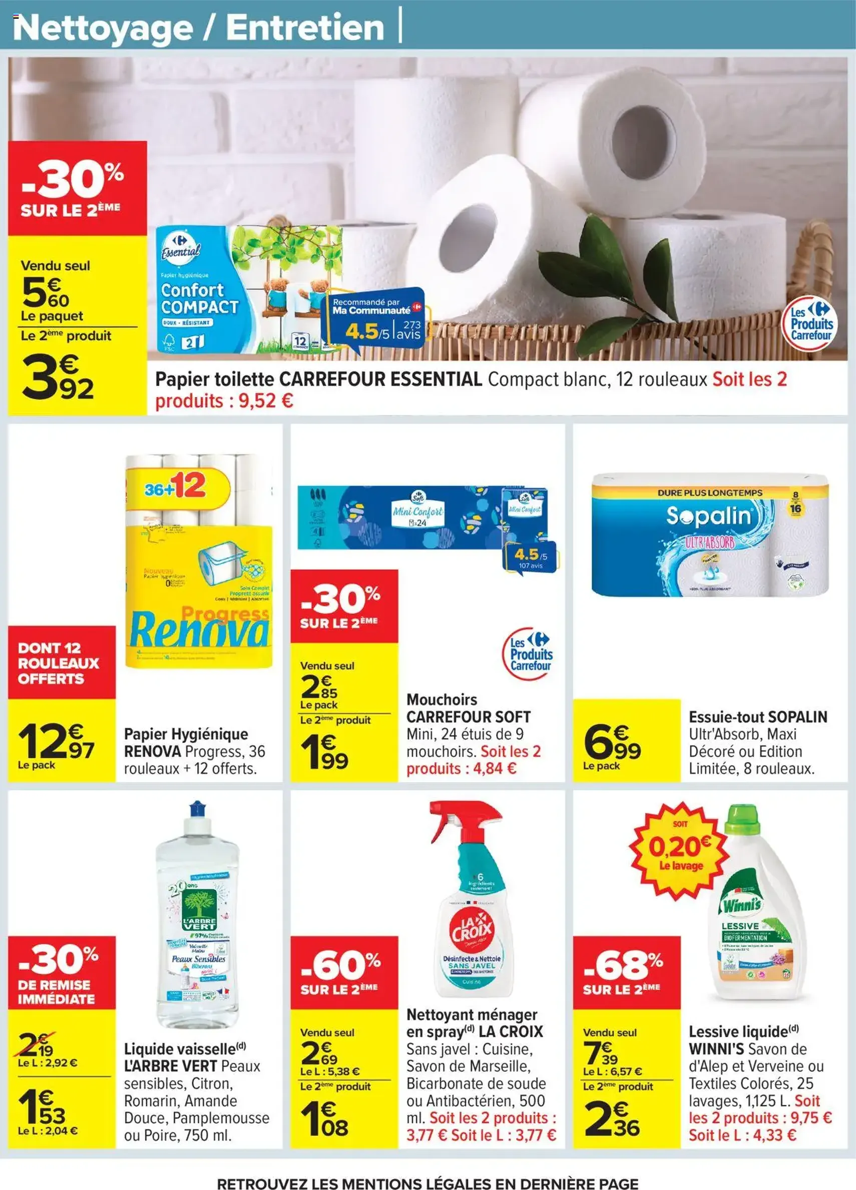 Carrefour catalogue semaine 41 - brochure valable à partir du 07/10/2025, page 45 sur 60 Carrefour catalogue semaine 41 - brochure valable à partir du 07/10/2025, page 45 sur 60