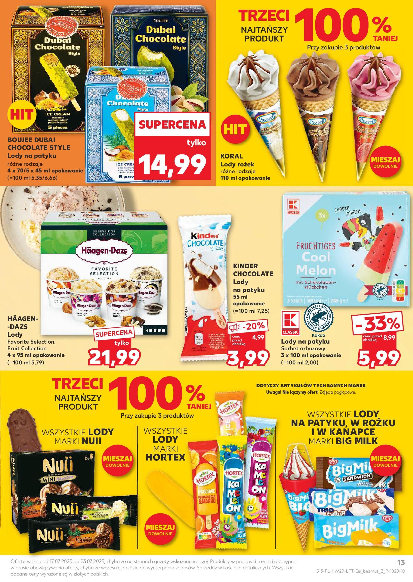 Kaufland gazetka - ważny gazetka od 17.07.2025 strona 13 z 53 Kaufland gazetka - ważny gazetka od 17.07.2025 strona 13 z 53