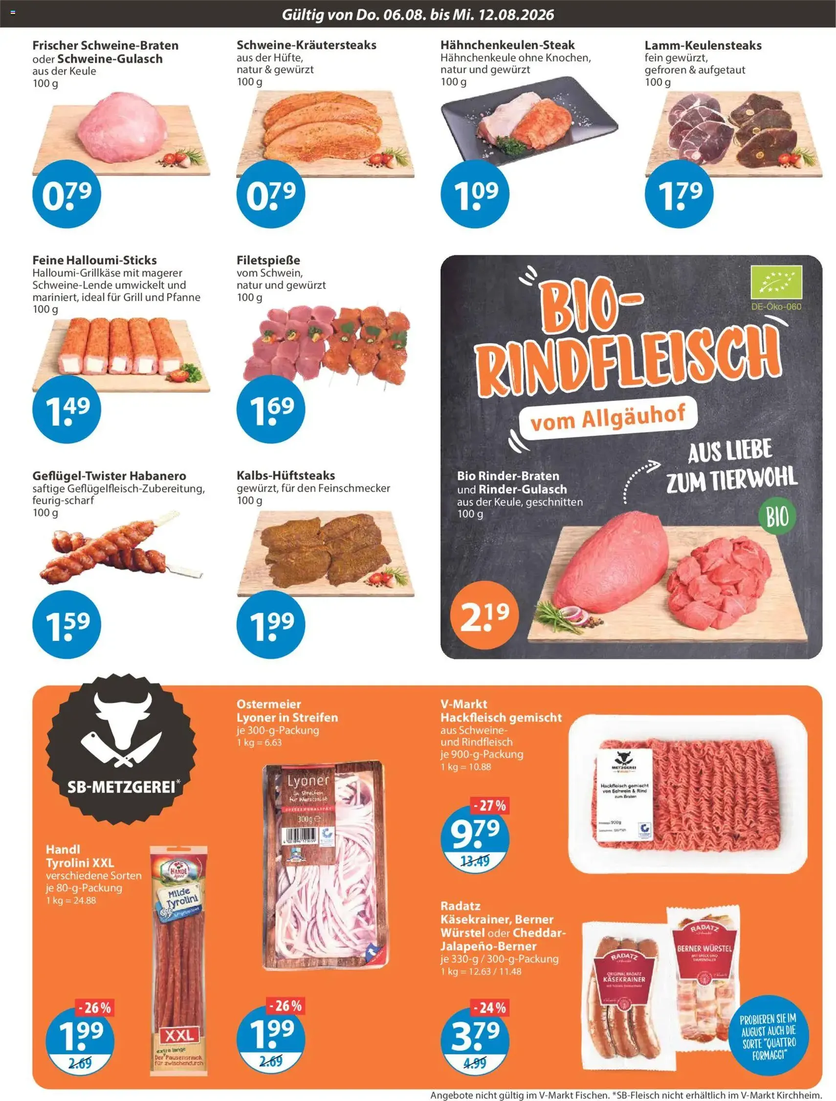 V-Markt Angebote - Gültiger Prospekt ab 06.08.2026, Seite 3 von insgesamt 26