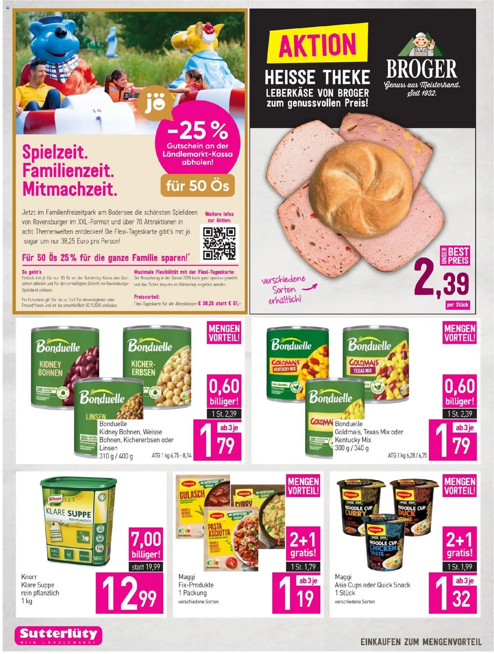 Sutterlüty Flugblatt - Gültiger Prospekt ab 24.09.2026, Seite 16 von insgesamt 20
