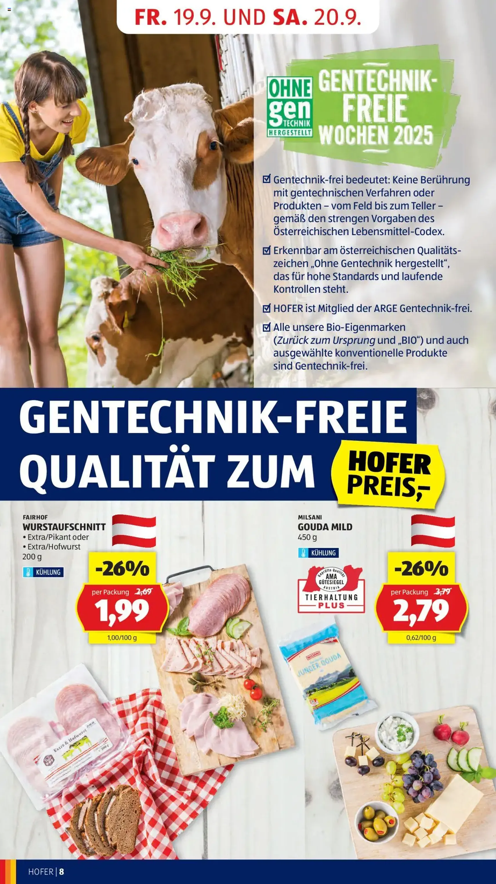 Hofer Flugblatt - Gültiger Prospekt ab 19.09.2025, Seite 10 von insgesamt 49