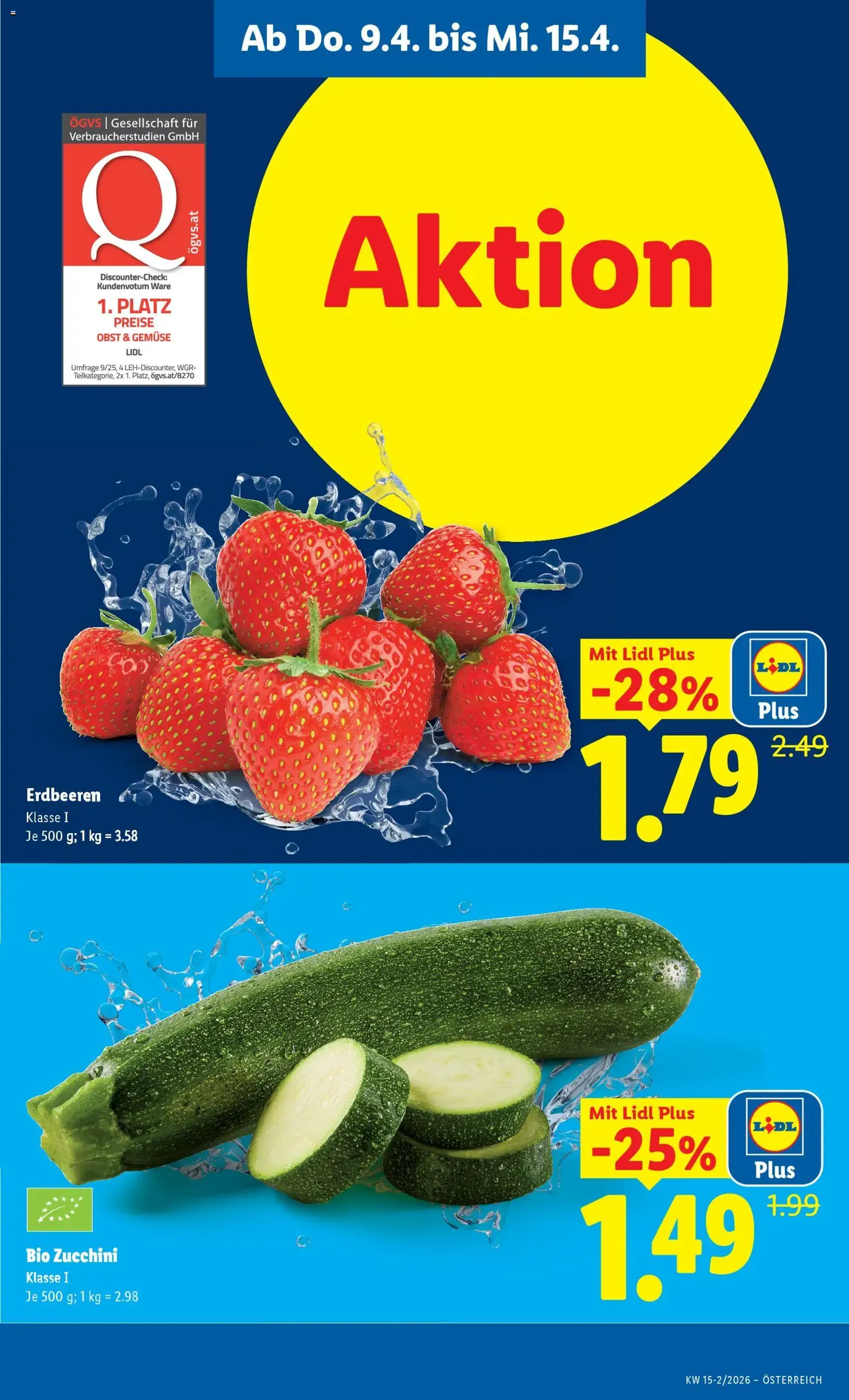 Lidl - Flugblatt - Gültiger Prospekt ab 08.04.2026, Seite 3 von insgesamt 47
