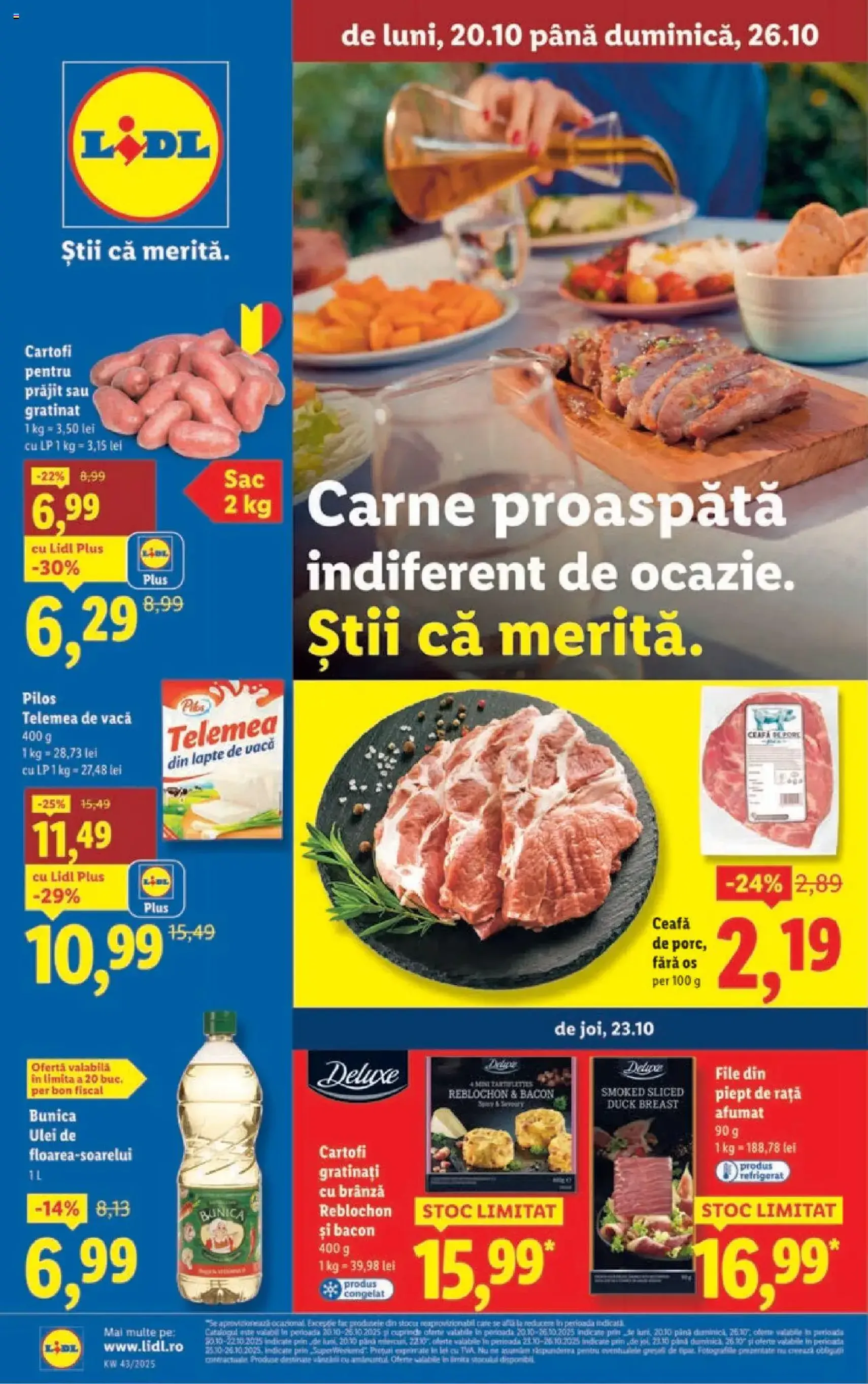 Catalog Lidl - cataloage valabile începând cu 20.10.2025 pagina 1 din 40 Catalog Lidl - cataloage valabile începând cu 20.10.2025 pagina 1 din 40