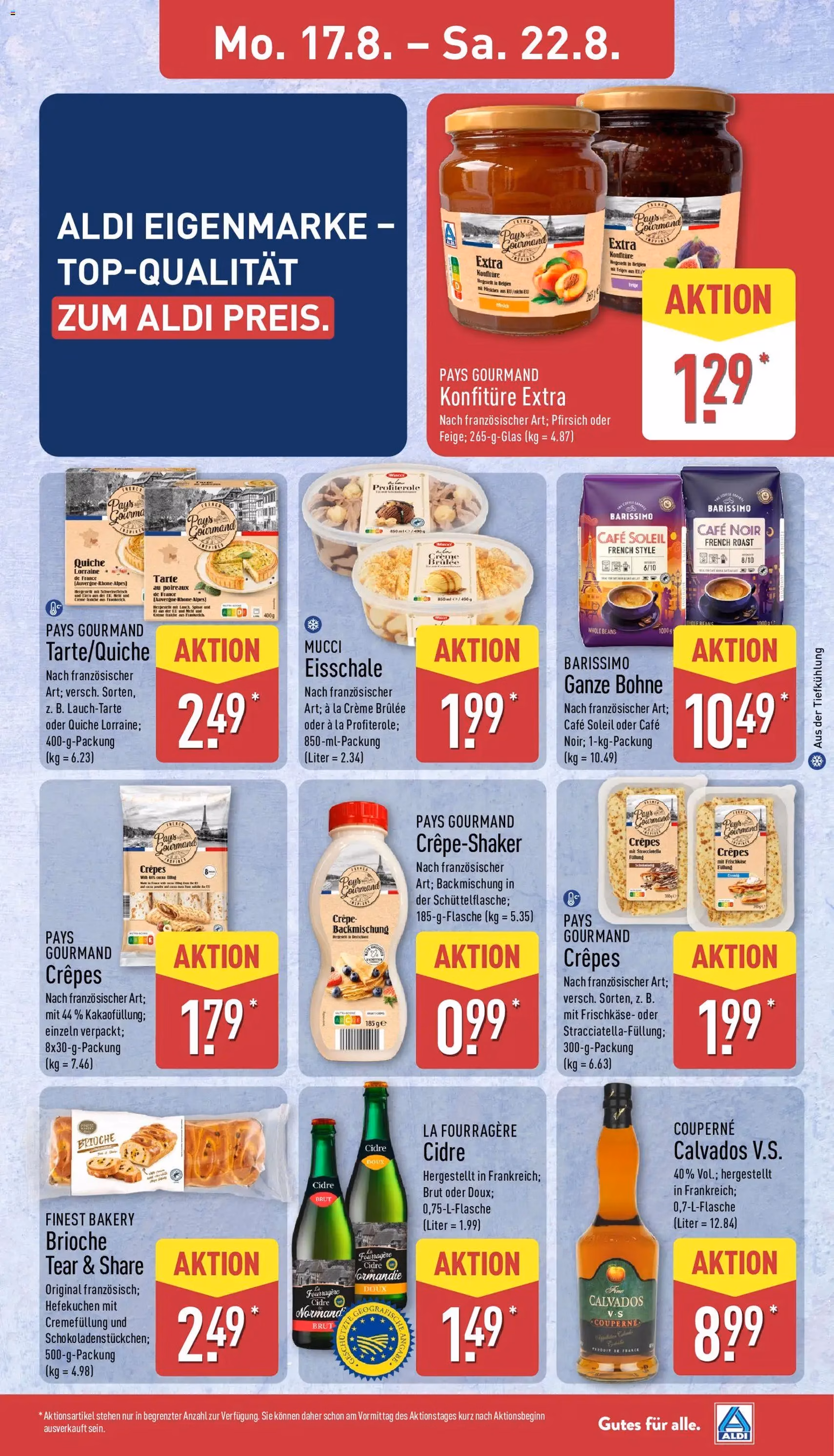 Aldi Prospekt - Gültiger Prospekt ab 17.08.2026, Seite 11 von insgesamt 39