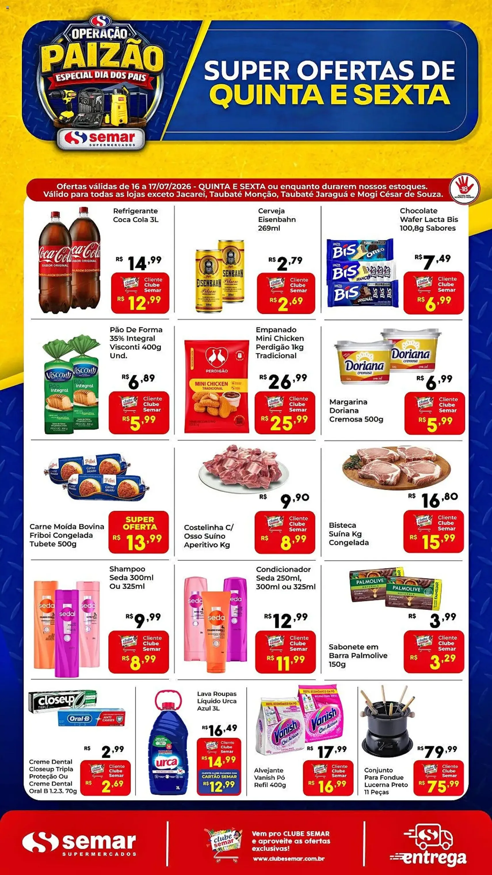 Semar Supermercado - Ofertas da semana - folheto válido a partir de 16/07/2026 página 2 de 2