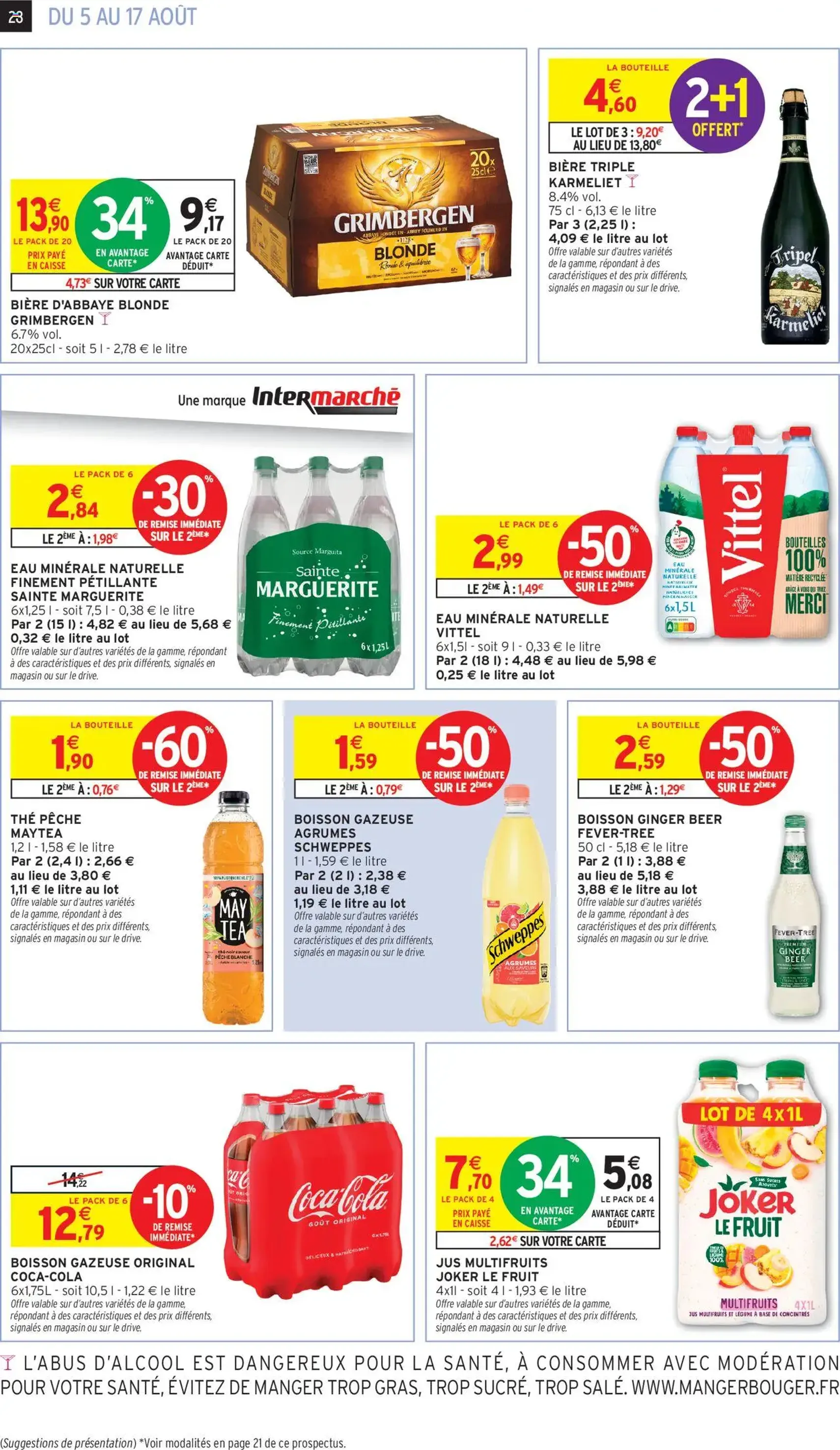 Intermarché catalogue semaine 31 - brochure valable à partir du 05/08/2025, page 28 sur 32 Intermarché catalogue semaine 31 - brochure valable à partir du 05/08/2025, page 28 sur 32