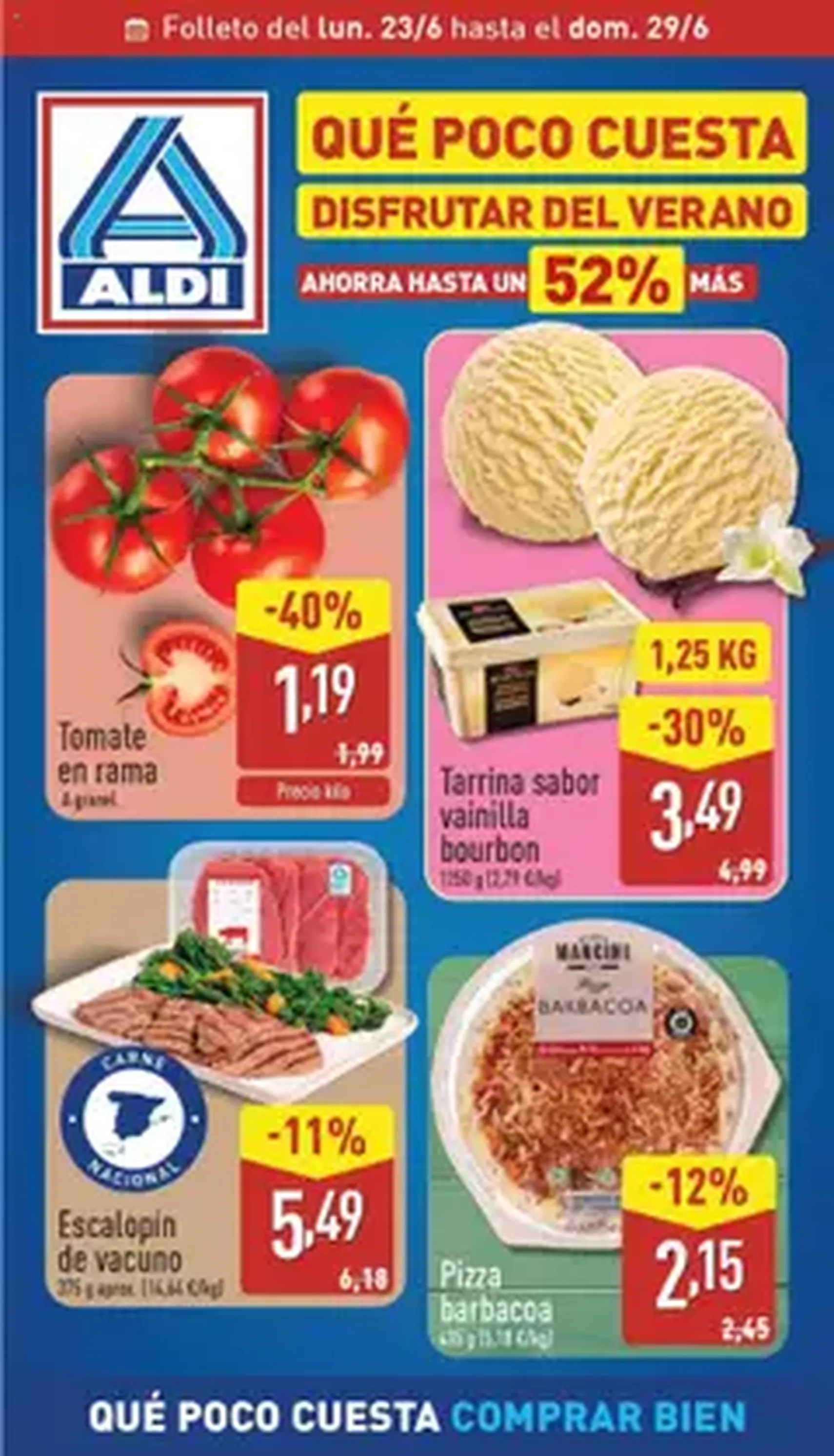 Aldi folleto Península - folleto válido desde 23/06/2025 página 1 de 1