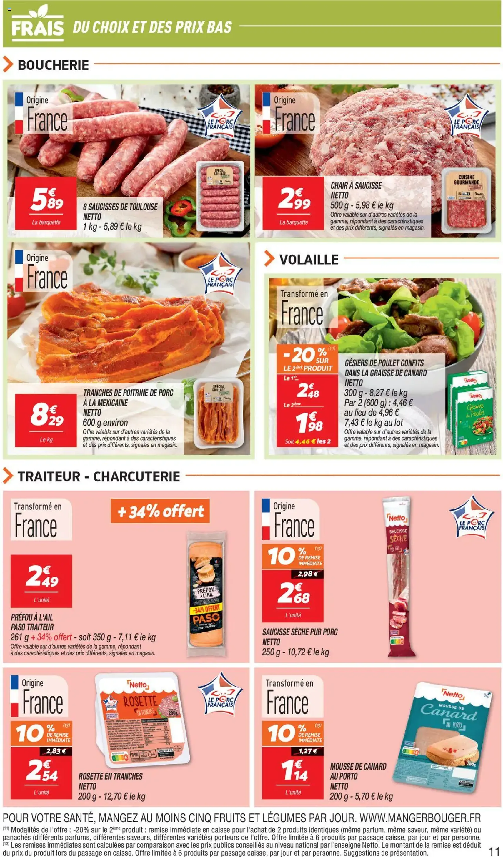 Netto catalogue - brochure valable à partir du 26/08/2025, page 11 sur 16 Netto catalogue - brochure valable à partir du 26/08/2025, page 11 sur 16