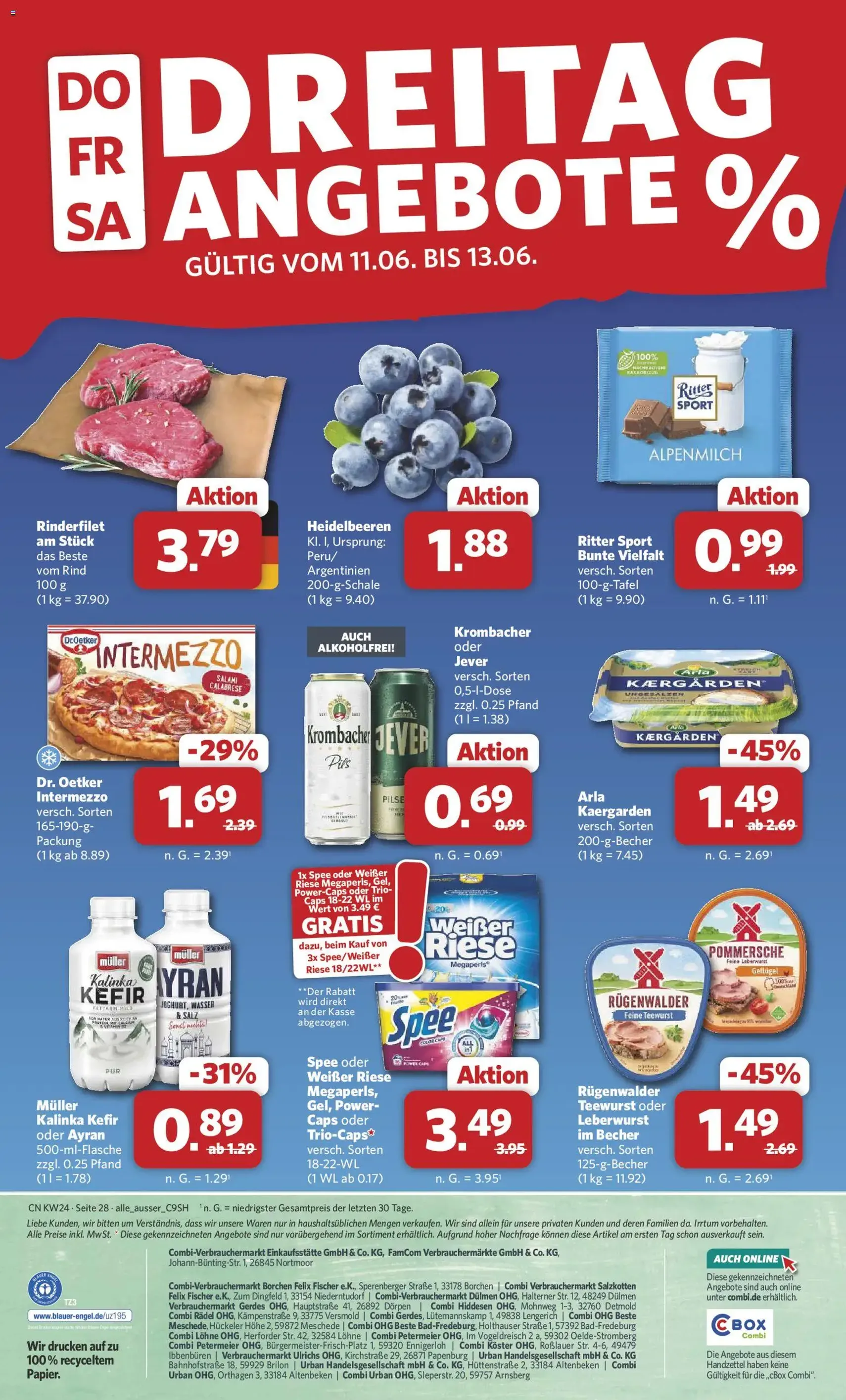 Combi Prospekt - Gültiger Prospekt ab 08.06.2026, Seite 30 von insgesamt 36