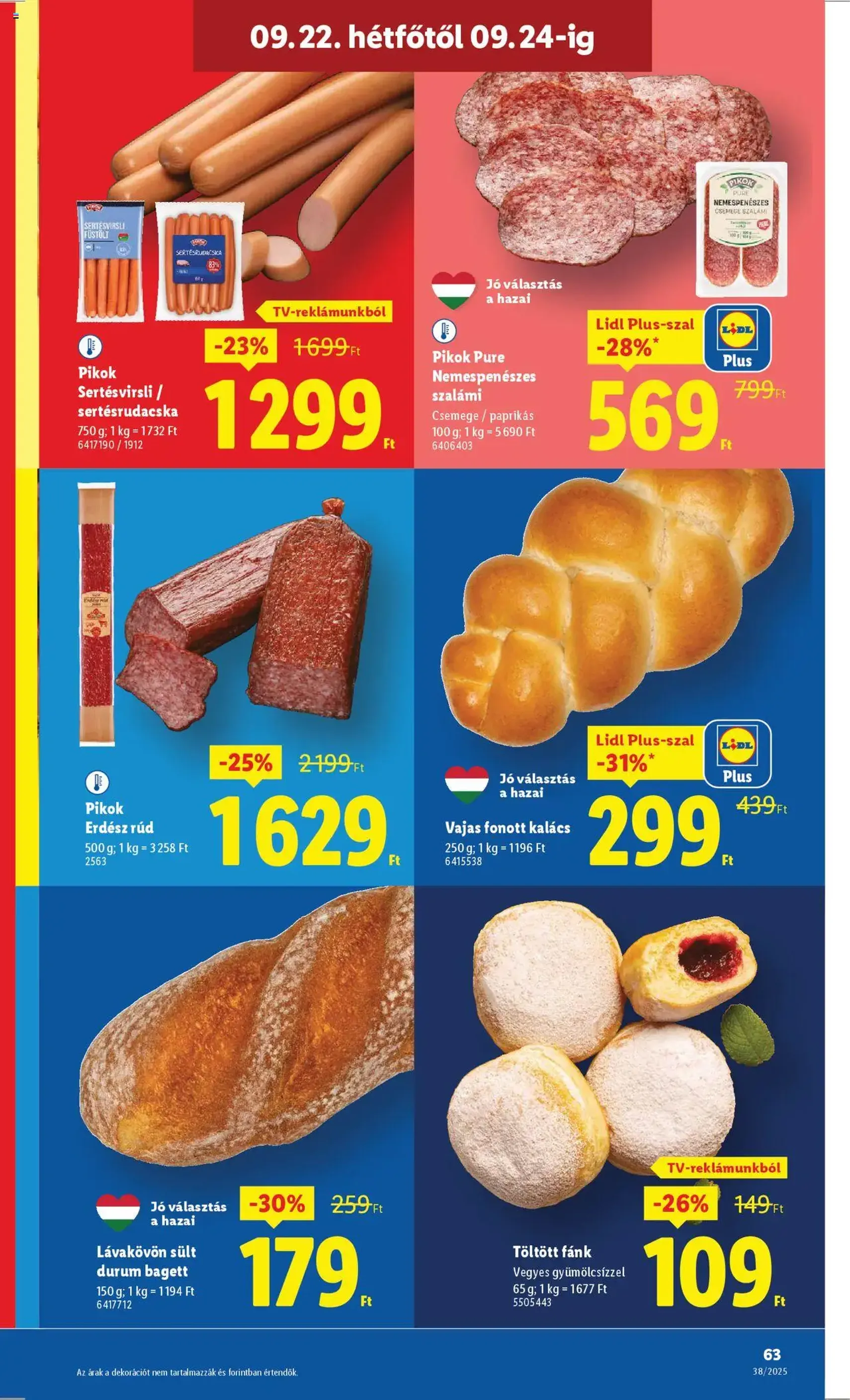 Lidl Akciós újság - 2025.09.18. érvényes szórólap 63 oldal 74 oldalból
