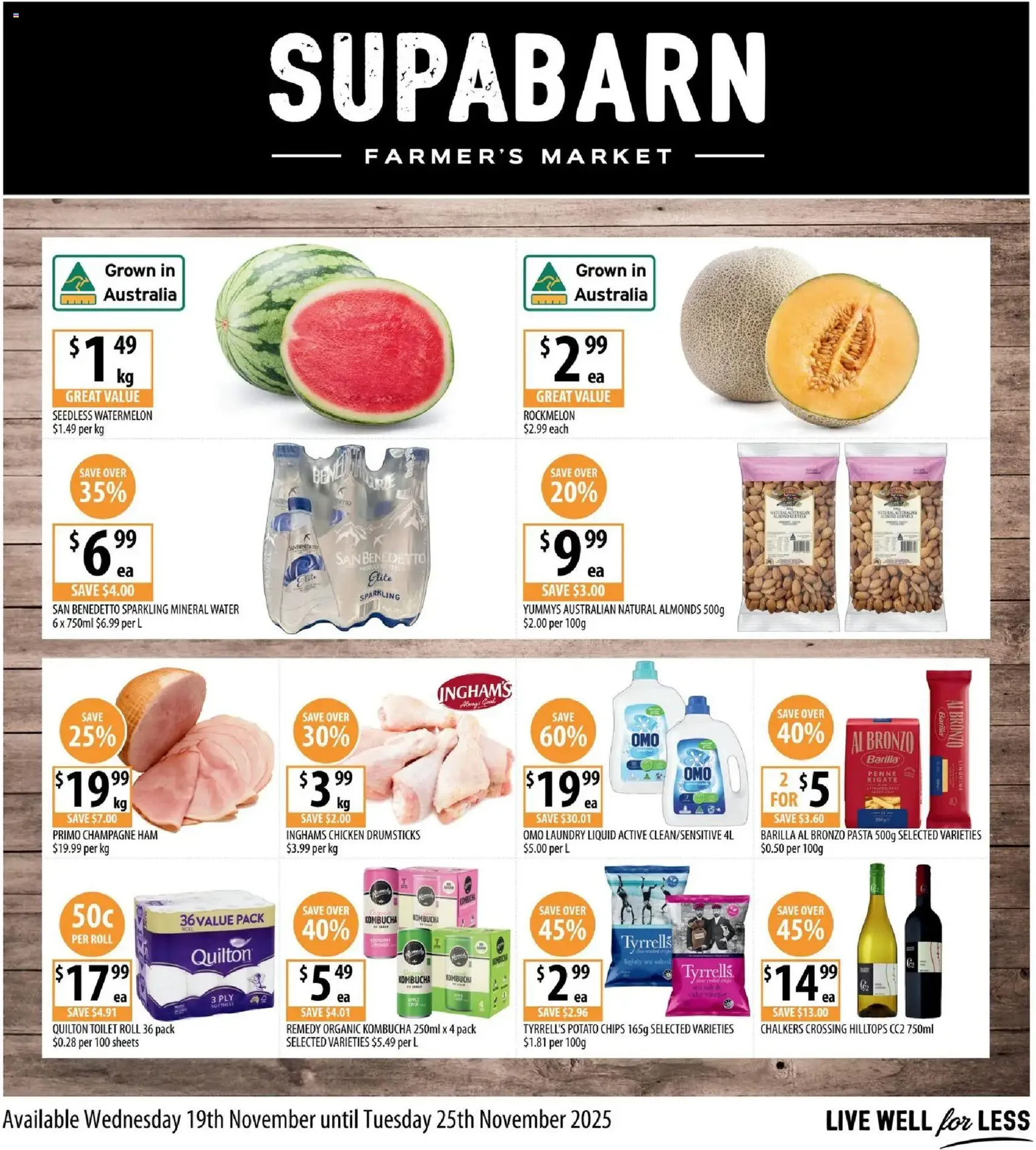 Supabarn Catalogue - valid flyer from 19/11/2025, page 1 of 12