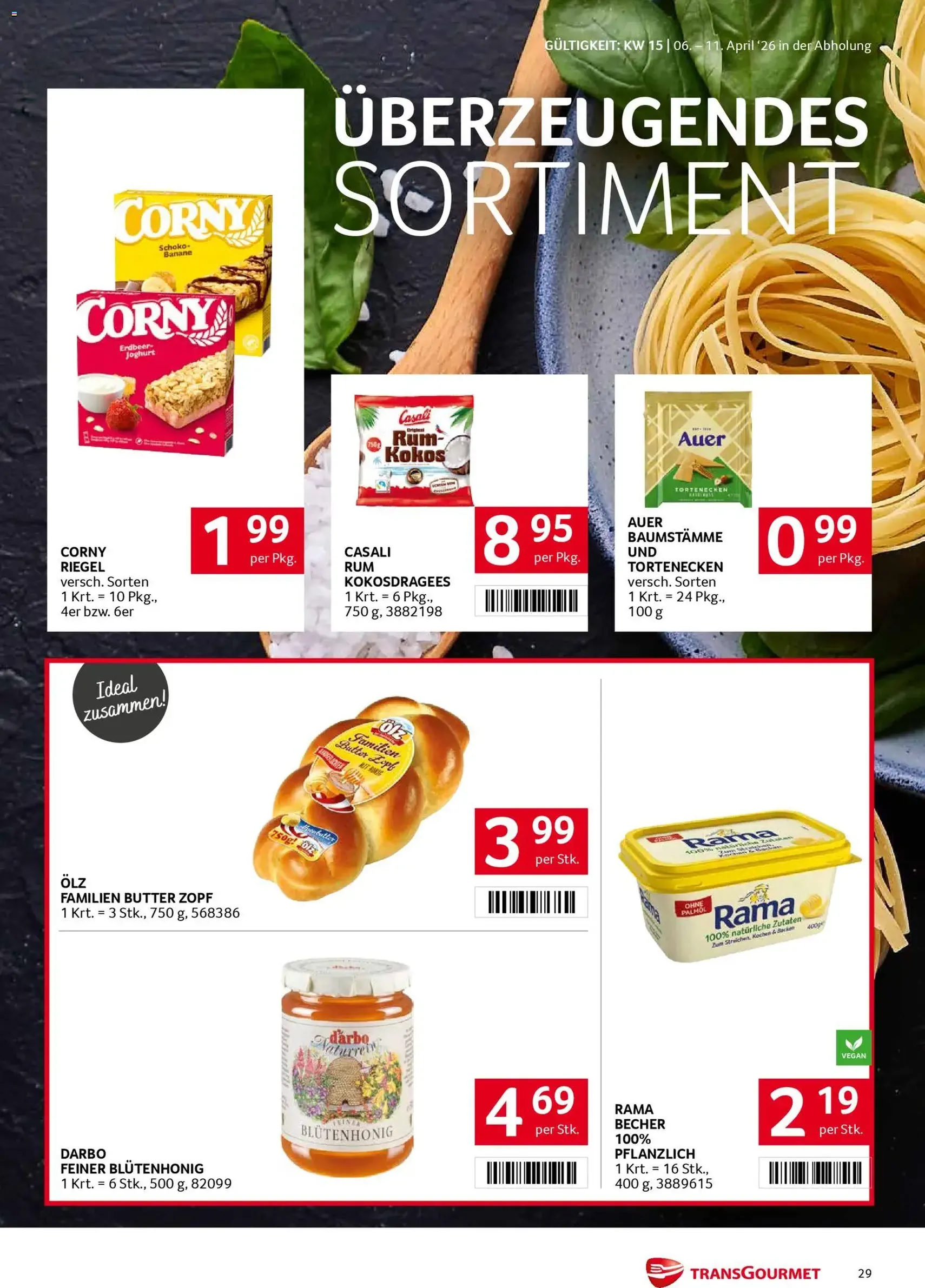 Transgourmet Flugblatt - Gültiger Prospekt ab 06.04.2026, Seite 29 von insgesamt 32