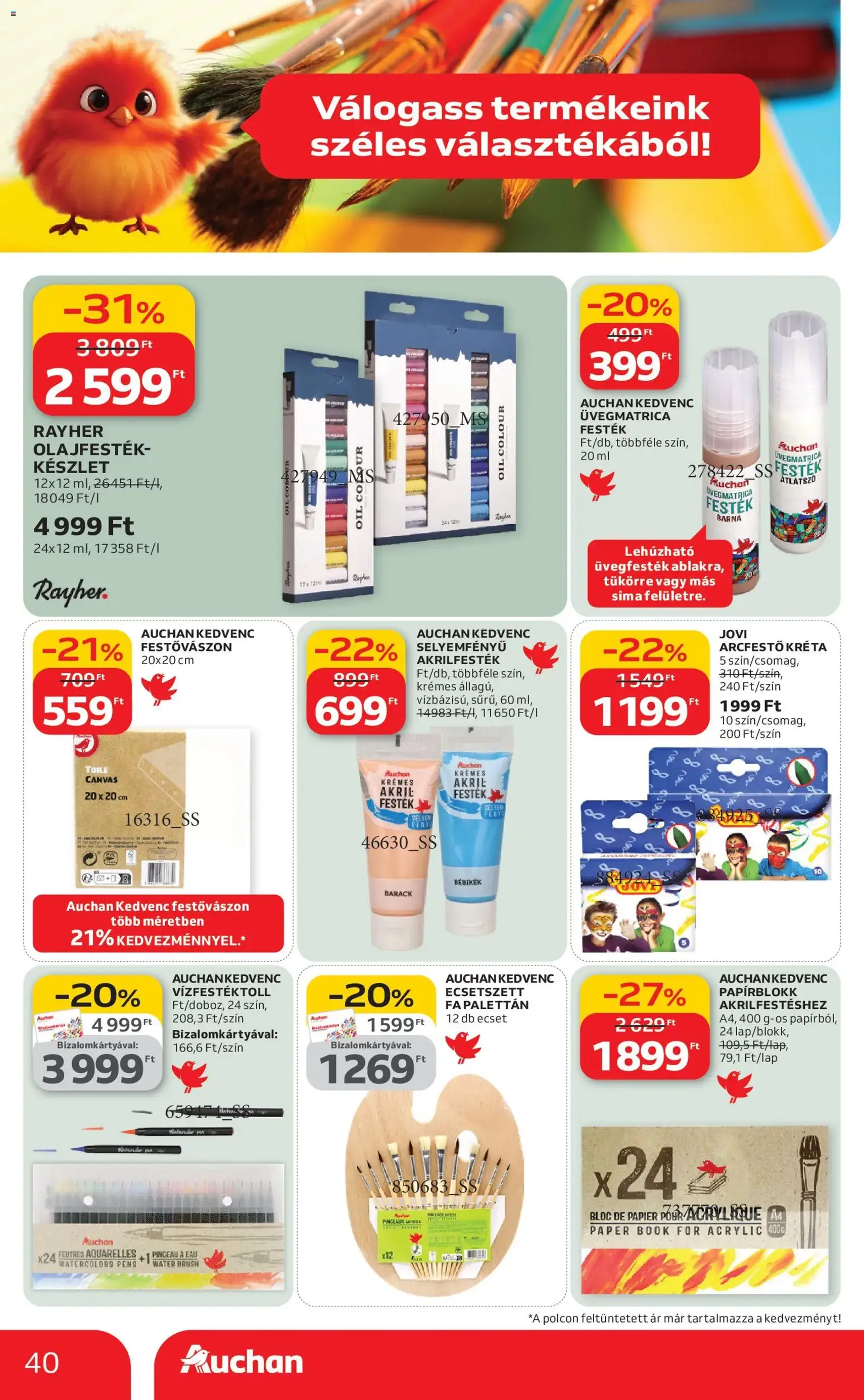 Auchan Akciós újság - 2026.02.19. érvényes szórólap 40 oldal 52 oldalból