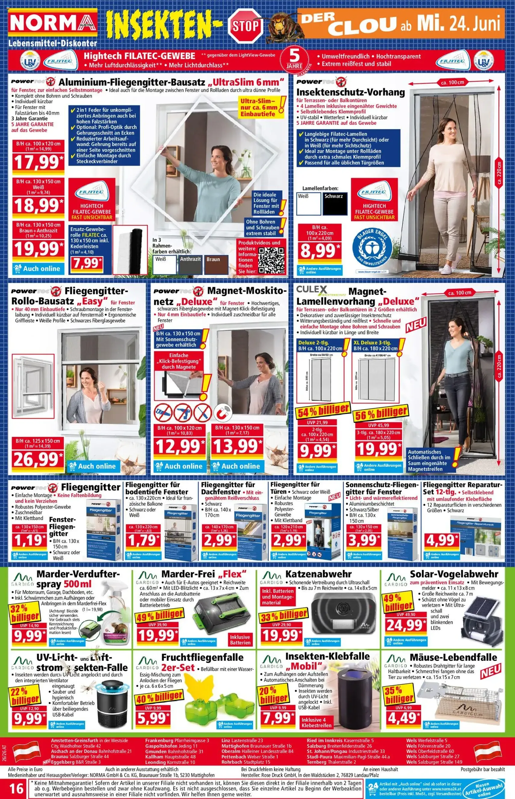 Norma Flugblatt - Gültiger Prospekt ab 22.06.2026, Seite 16 von insgesamt 21