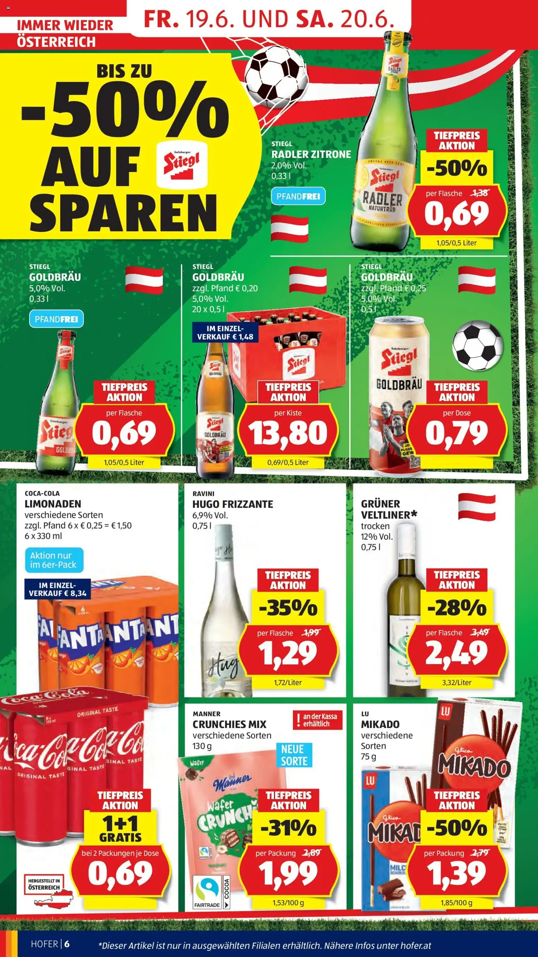 Hofer Flugblatt - Gültiger Prospekt ab 19.06.2026, Seite 10 von insgesamt 46