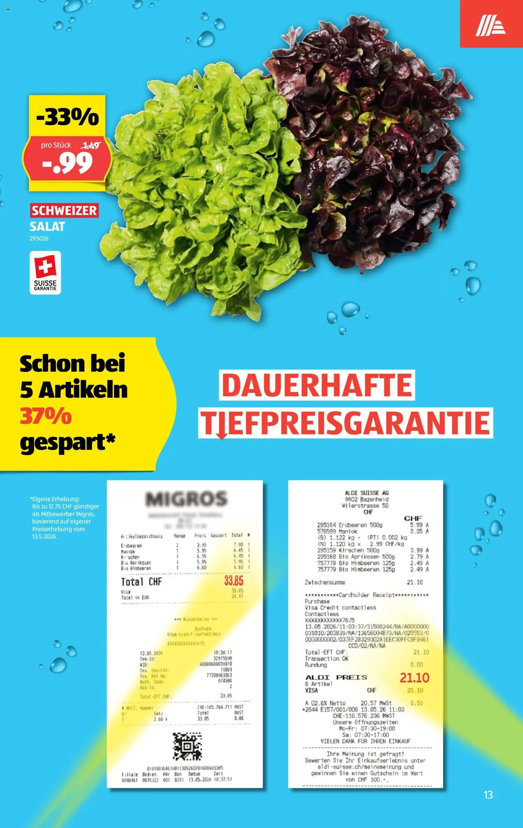 Aldi aktionen - Gültiger Prospekt ab 25.06.2026, Seite 13 von insgesamt 36