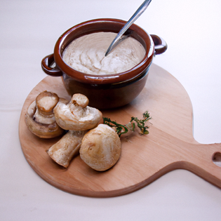 Recipe preview Simple Cream of Mushroom Soup