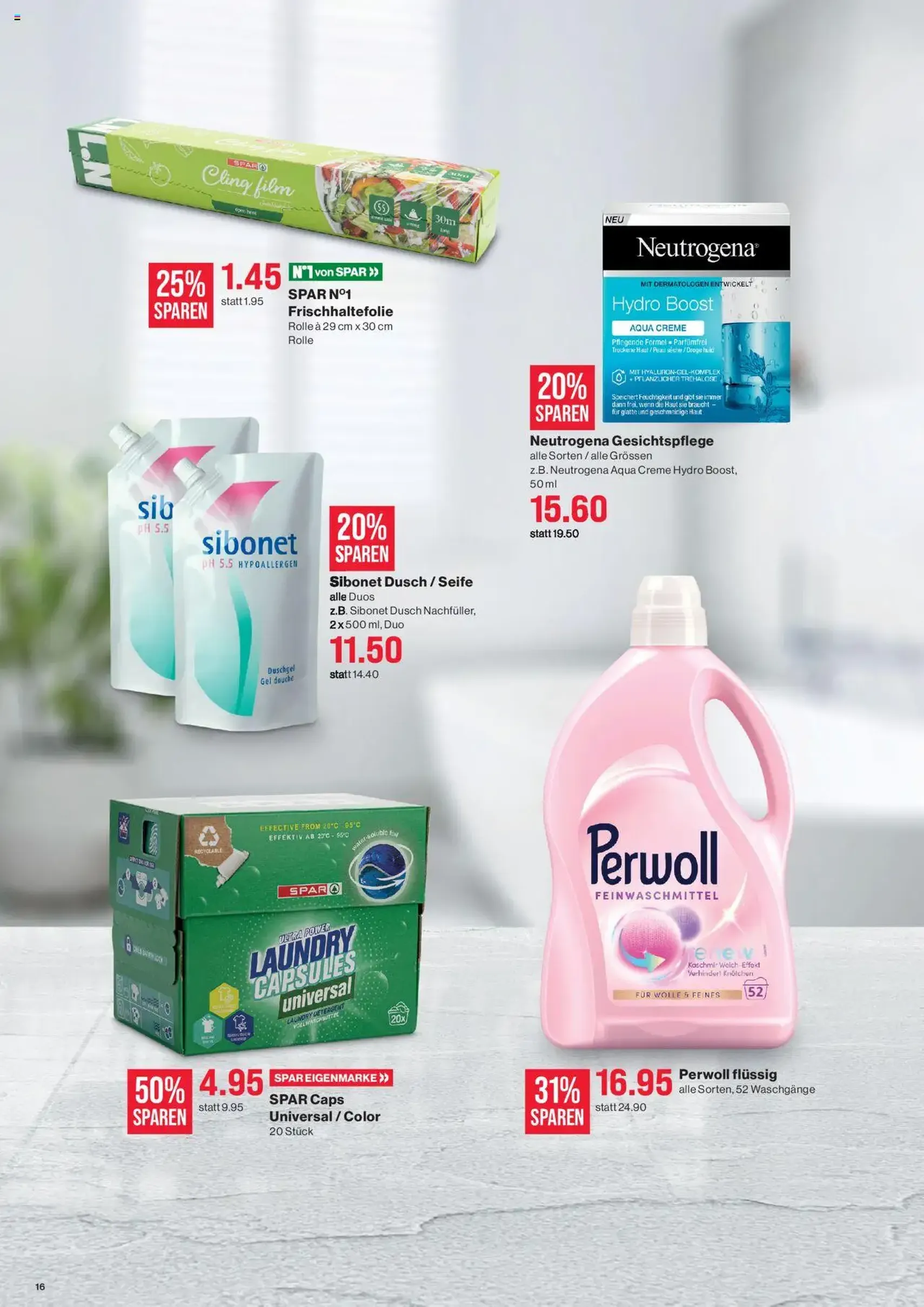 SPAR Aktionen - Gültiger Prospekt ab 28.08.2025, Seite 16 von insgesamt 24 SPAR Aktionen - Gültiger Prospekt ab 28.08.2025, Seite 16 von insgesamt 24