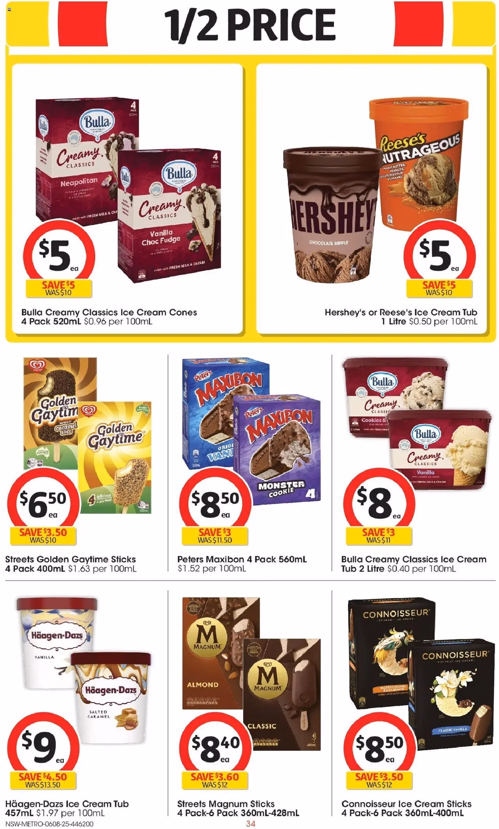 Coles Catalogue NSW - valid flyer from 06/08/2025, page 34 of 47 Coles Catalogue NSW - valid flyer from 06/08/2025, page 34 of 47
