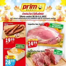Prim Market Gazetka - podgląd gazetki ważnej od 30.10.2025 Prim Market Gazetka - podgląd gazetki ważnej od 30.10.2025