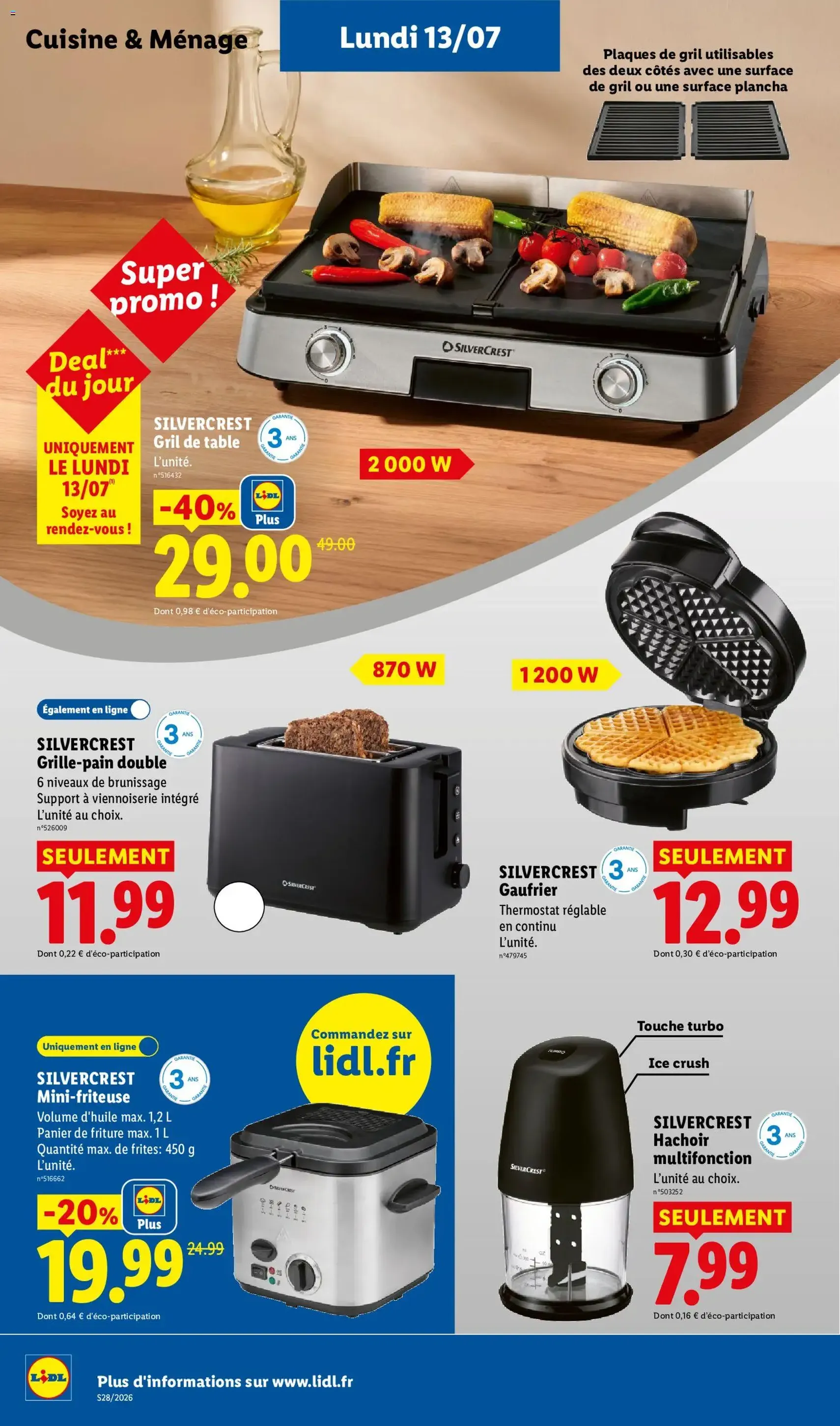 LIDL catalogue - brochure valable à partir du 09/07/2026, page 50 sur 68