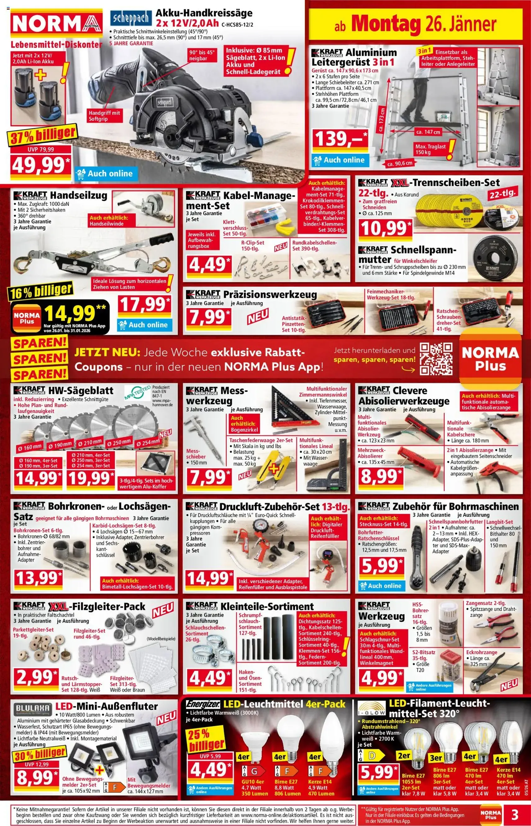 Norma Flugblatt - Gültiger Prospekt ab 26.01.2026, Seite 3 von insgesamt 20