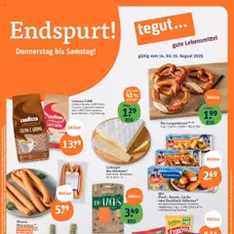 Tegut Prospekt - Prospekt Vorschau gültig ab 11.08.2025